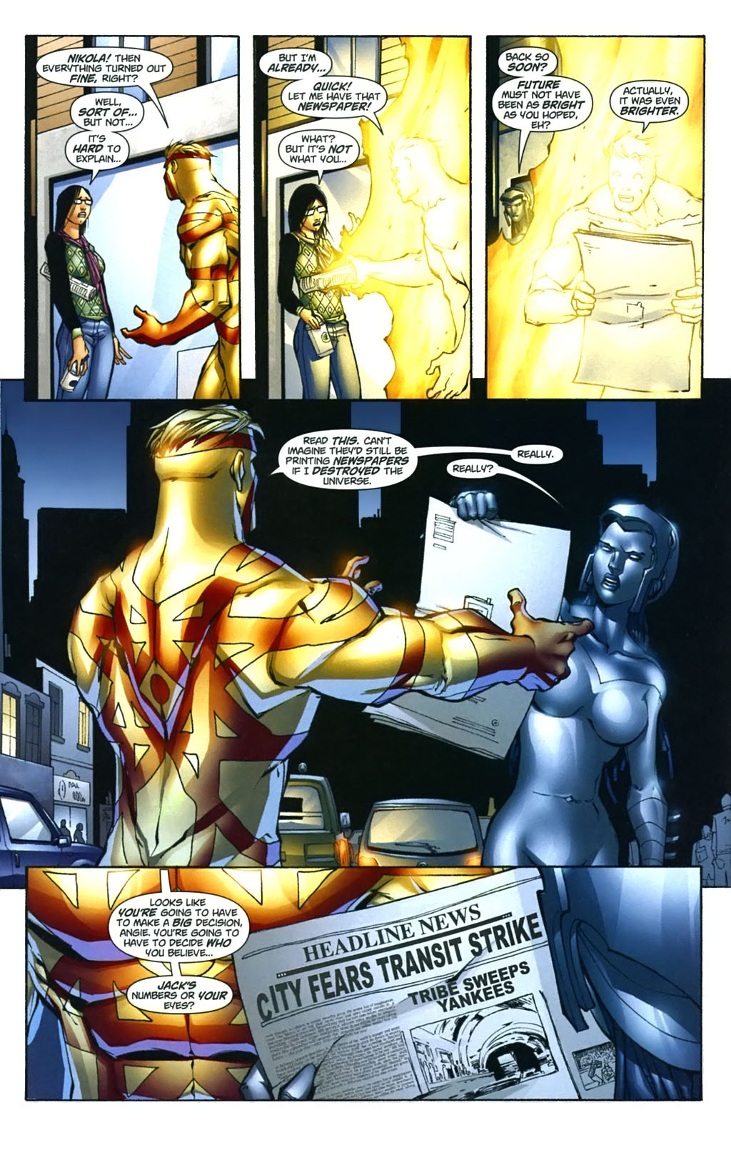Read online Captain Atom: Armageddon comic -  Issue #7 - 13
