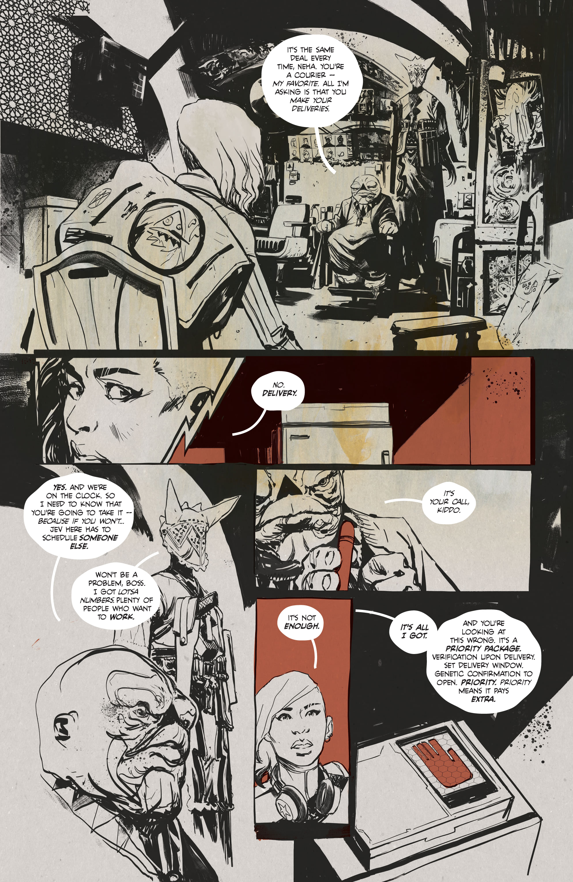 Read online Decorum comic -  Issue #1 - 24