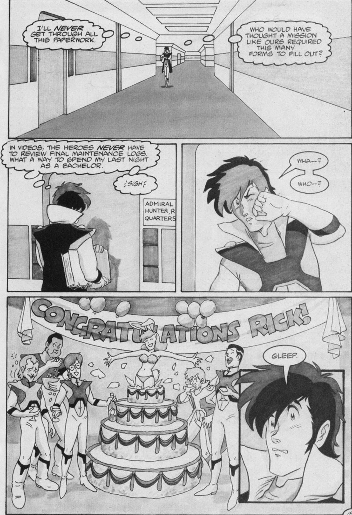 Read online Robotech II: The Sentinels - The Marriage of Rick Hunter and Lisa Hayes comic -  Issue # TPB 2 - 72