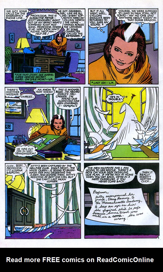 Read online X-Men Classic comic -  Issue #86 - 5