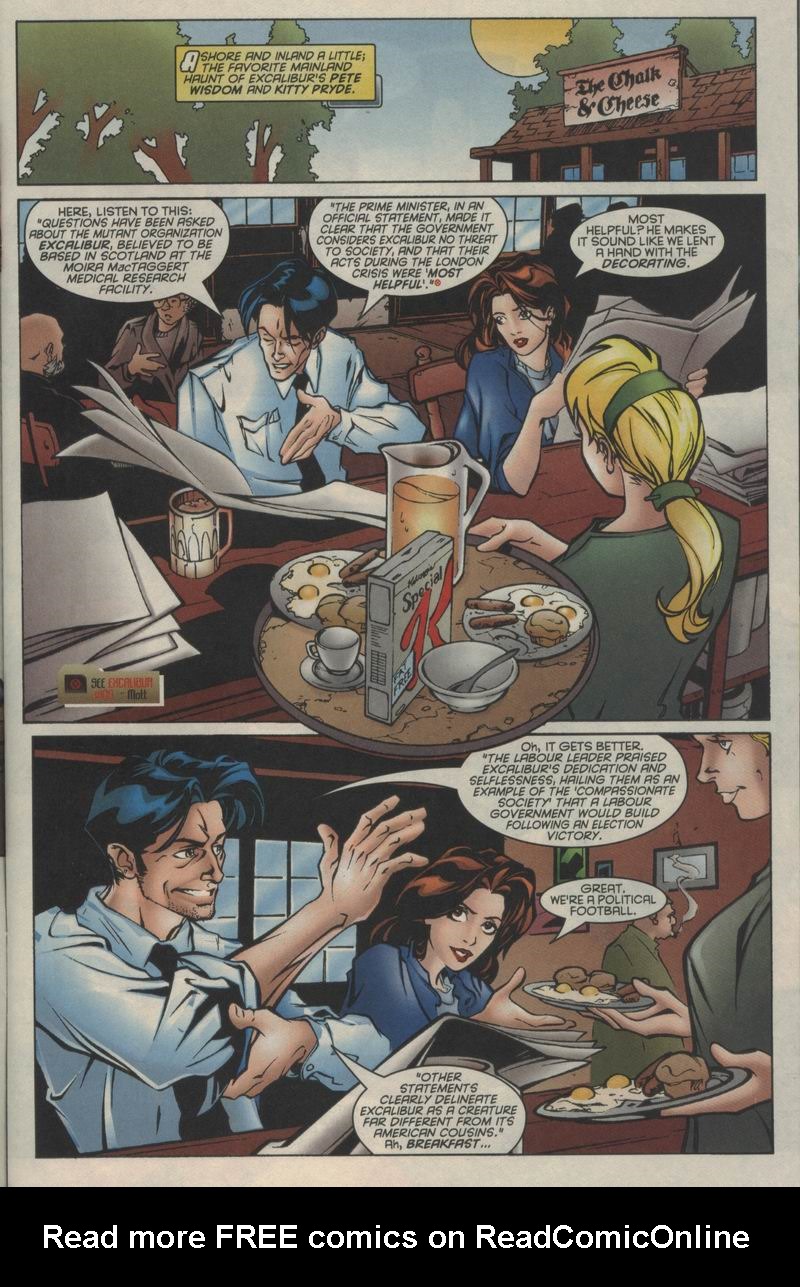 Read online Excalibur (1988) comic -  Issue #102 - 4