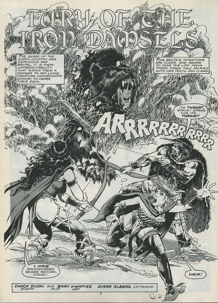 Read online The Savage Sword Of Conan comic -  Issue #179 - 6