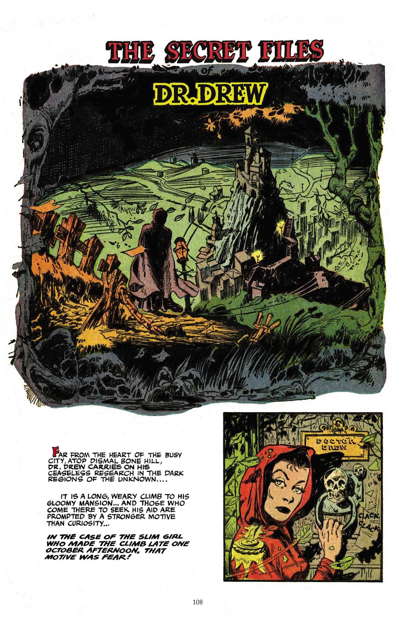 Read online Mr. Monster Presents: The Secret Files of Dr. Drew comic -  Issue # TPB - 109