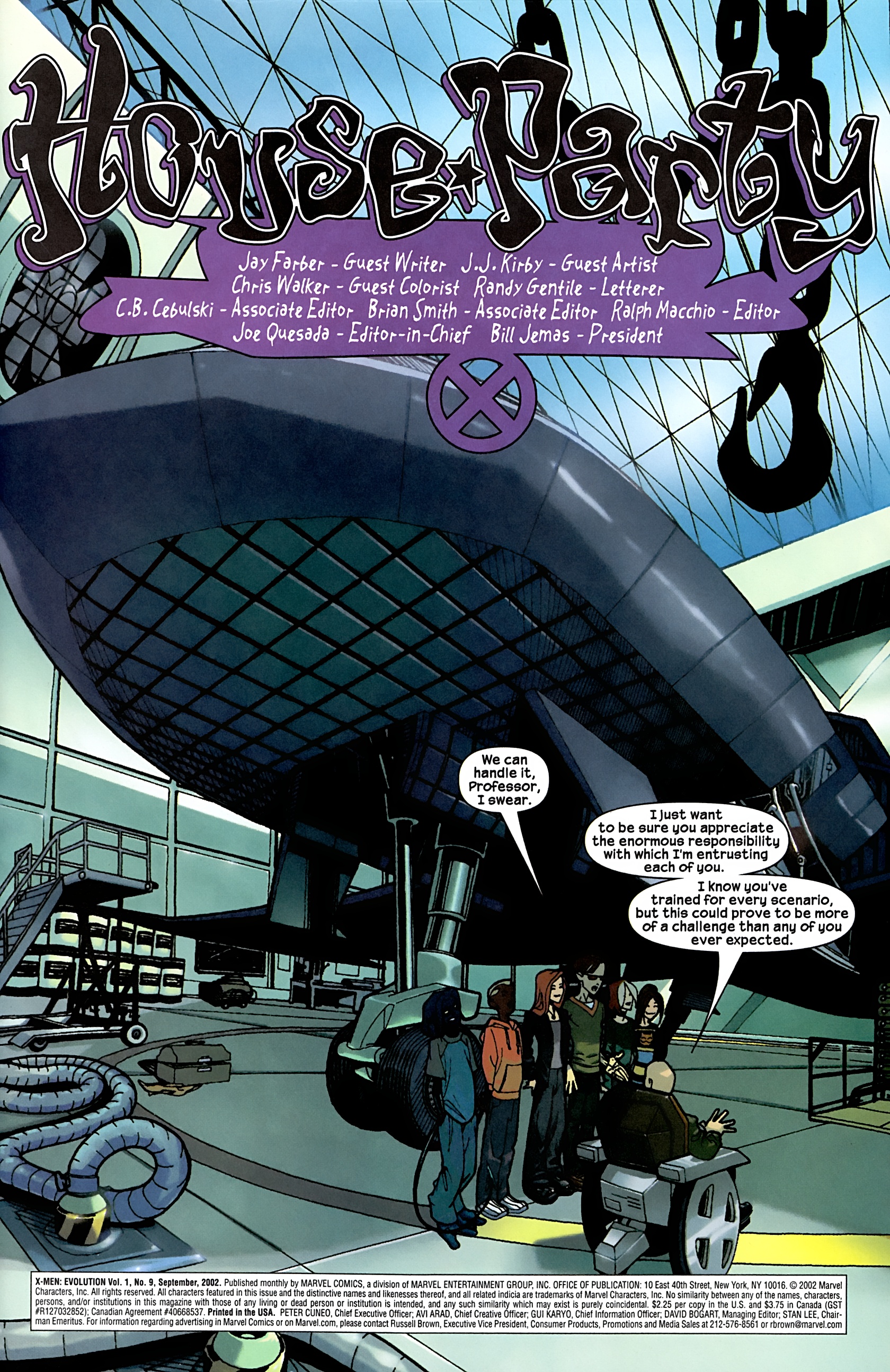 Read online X-Men: Evolution comic -  Issue #9 - 2