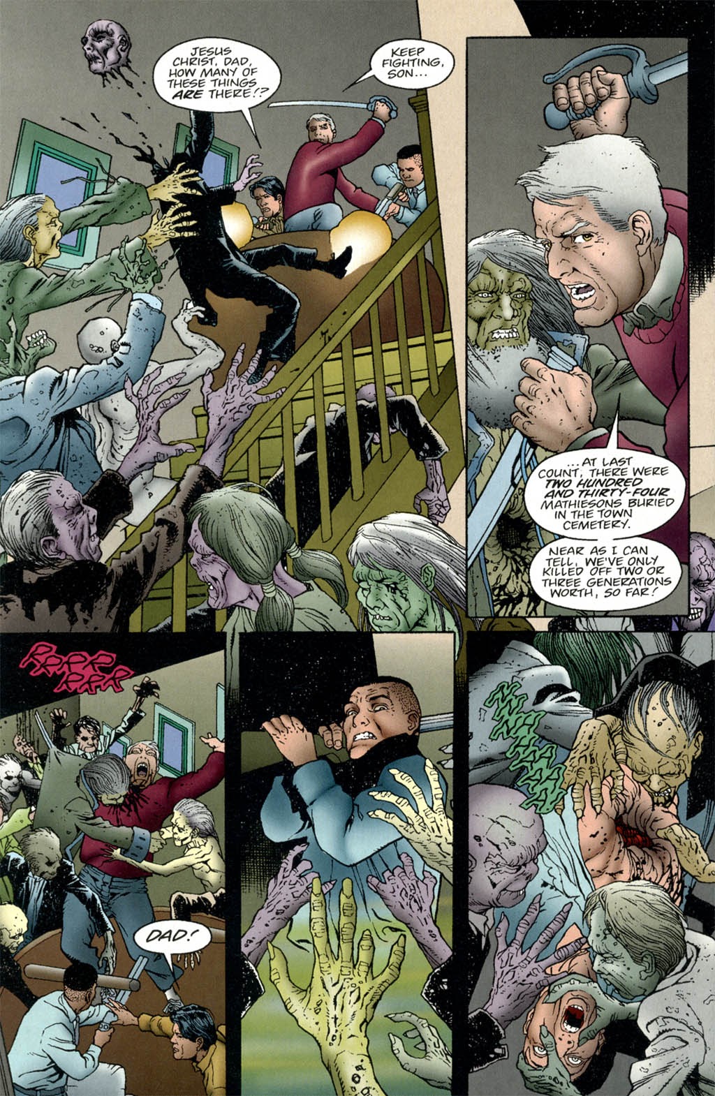 Read online ZombieWorld: Home for the Holidays comic -  Issue # Full - 24