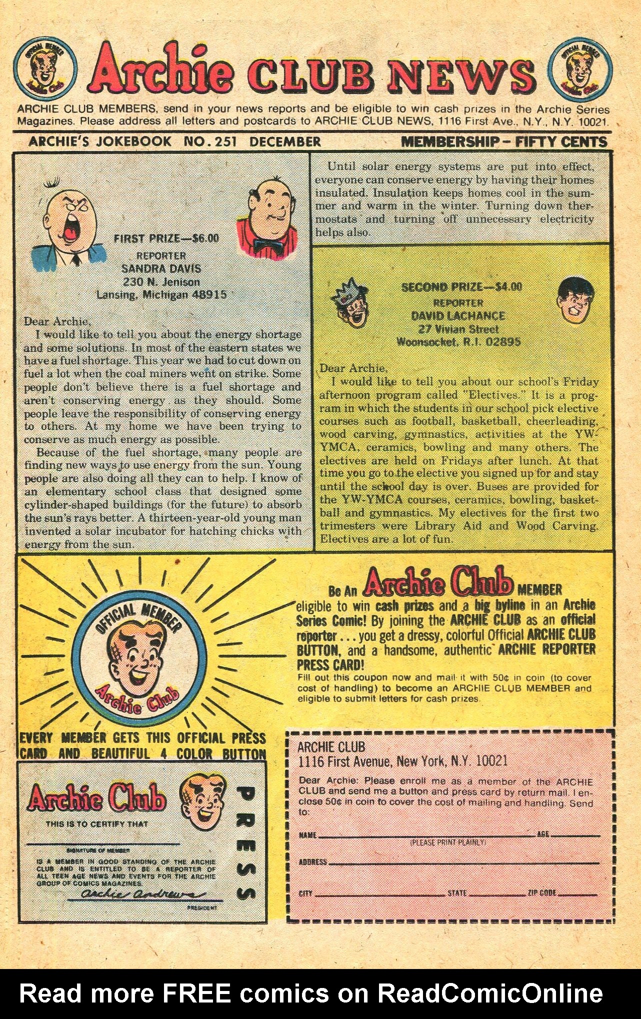 Read online Archie's Joke Book Magazine comic -  Issue #251 - 26