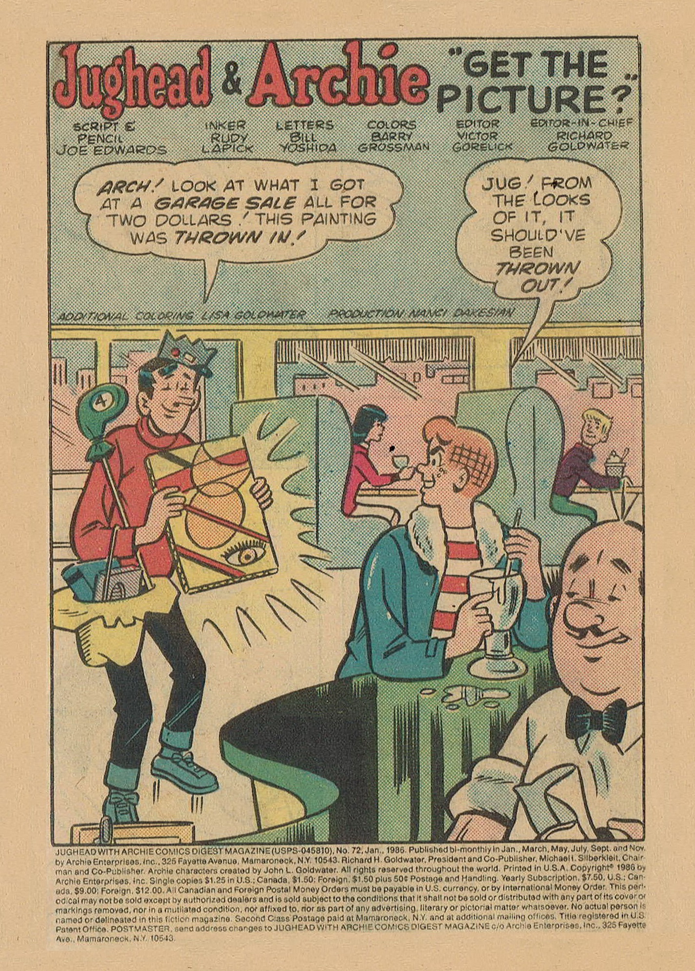 Read online Jughead with Archie Digest Magazine comic -  Issue #72 - 3