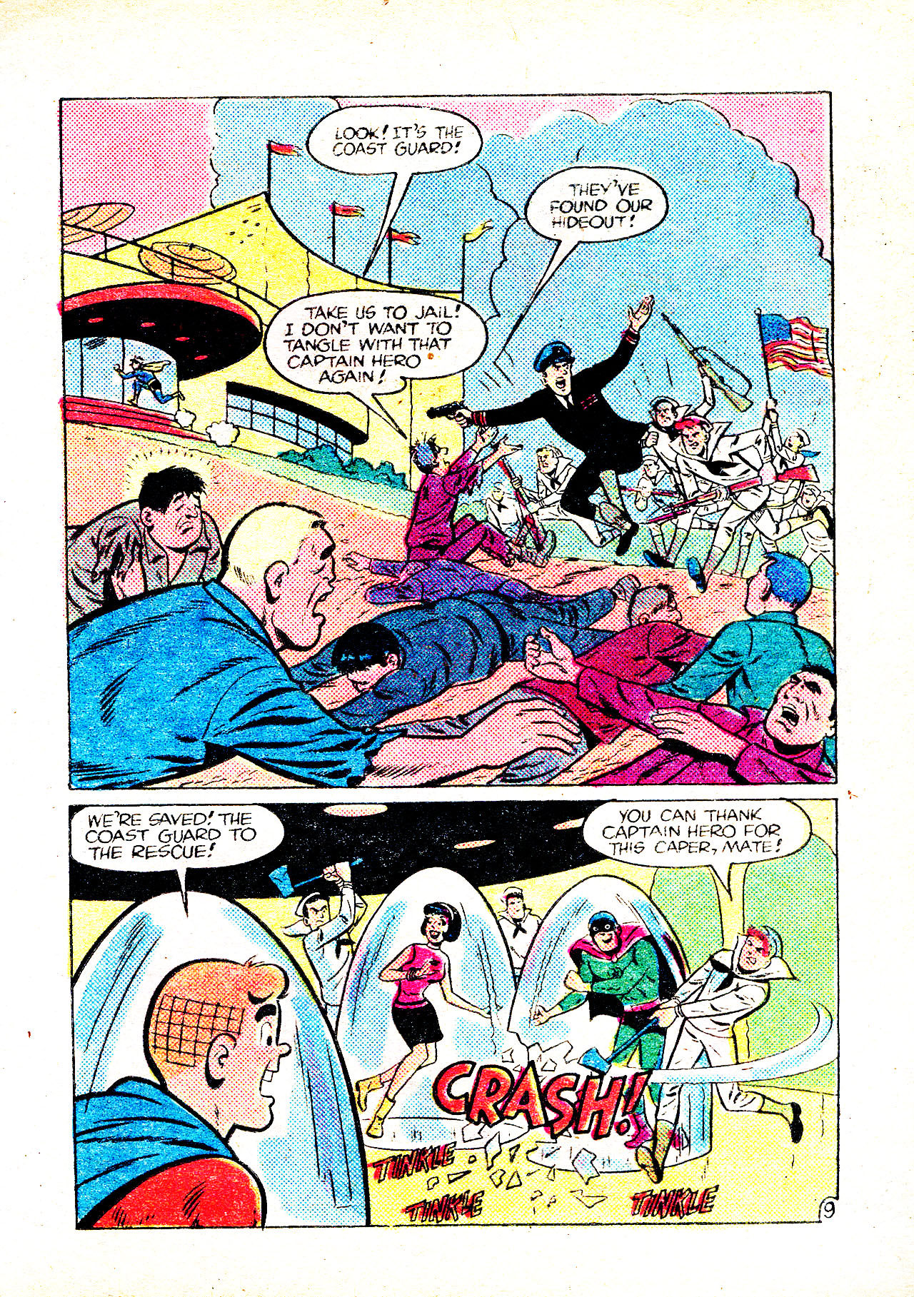 Read online Captain Hero Comics Digest Magazine comic -  Issue # TPB - 74