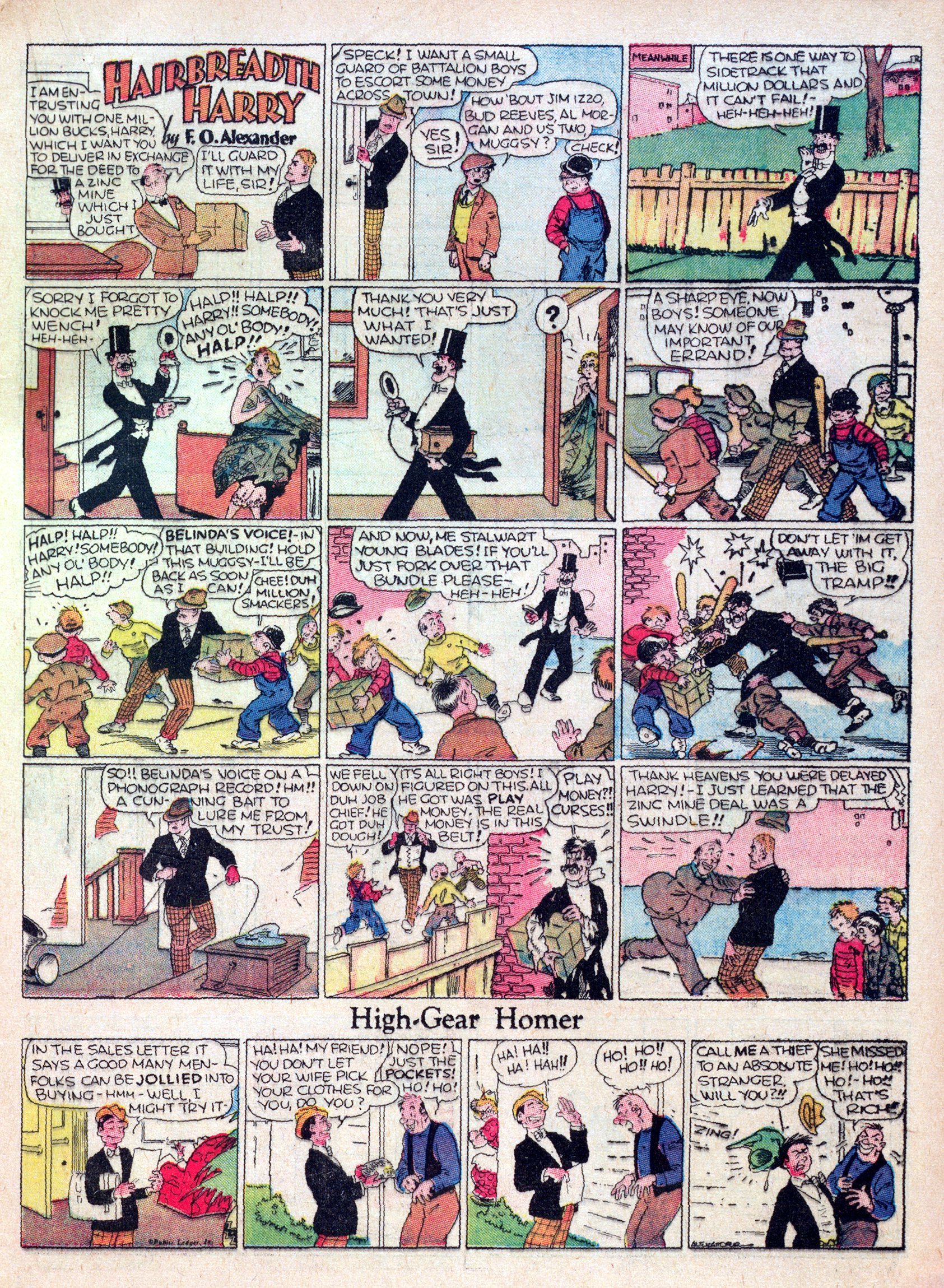 Read online Famous Funnies comic -  Issue #16 - 33