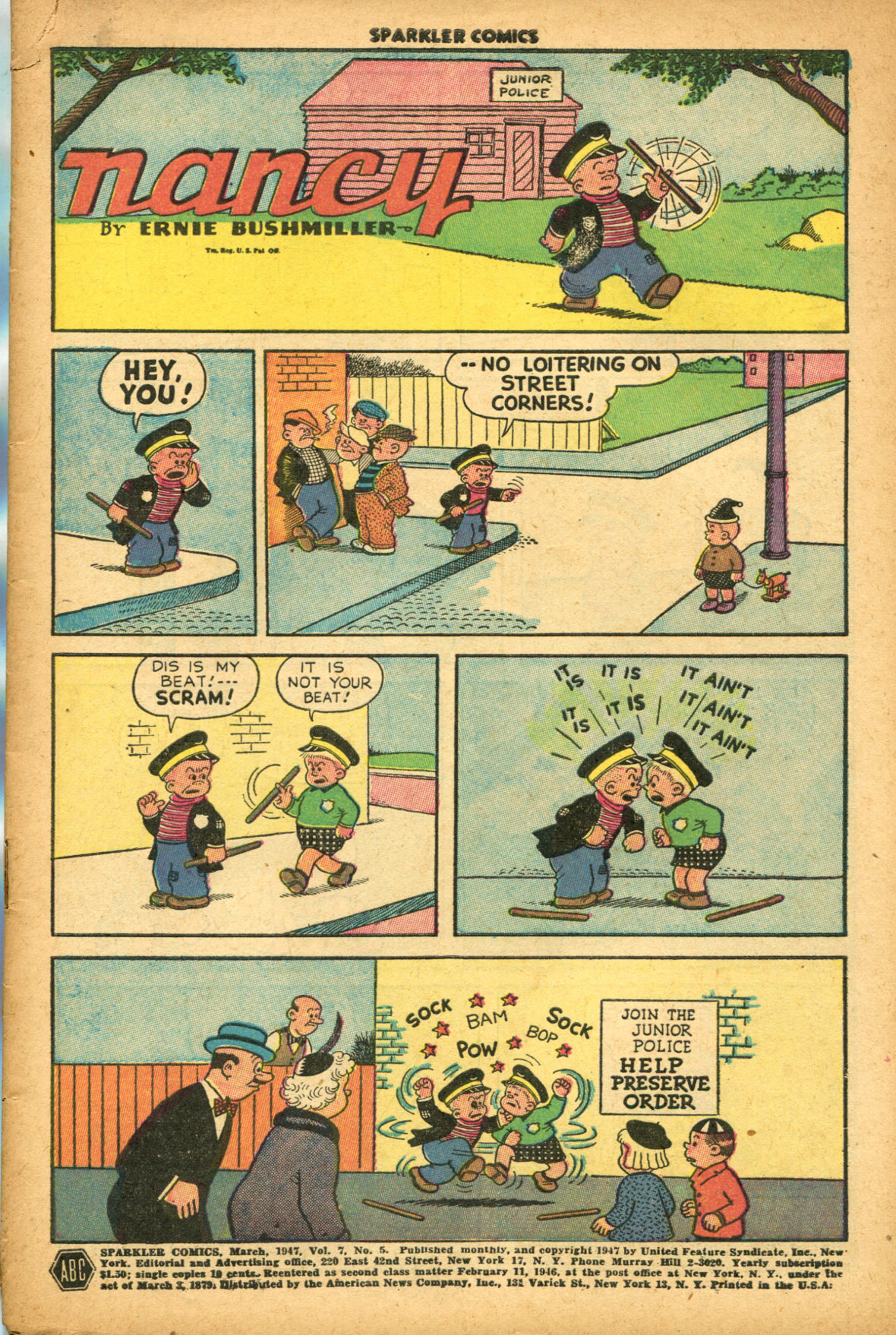 Read online Sparkler Comics comic -  Issue #65 - 3