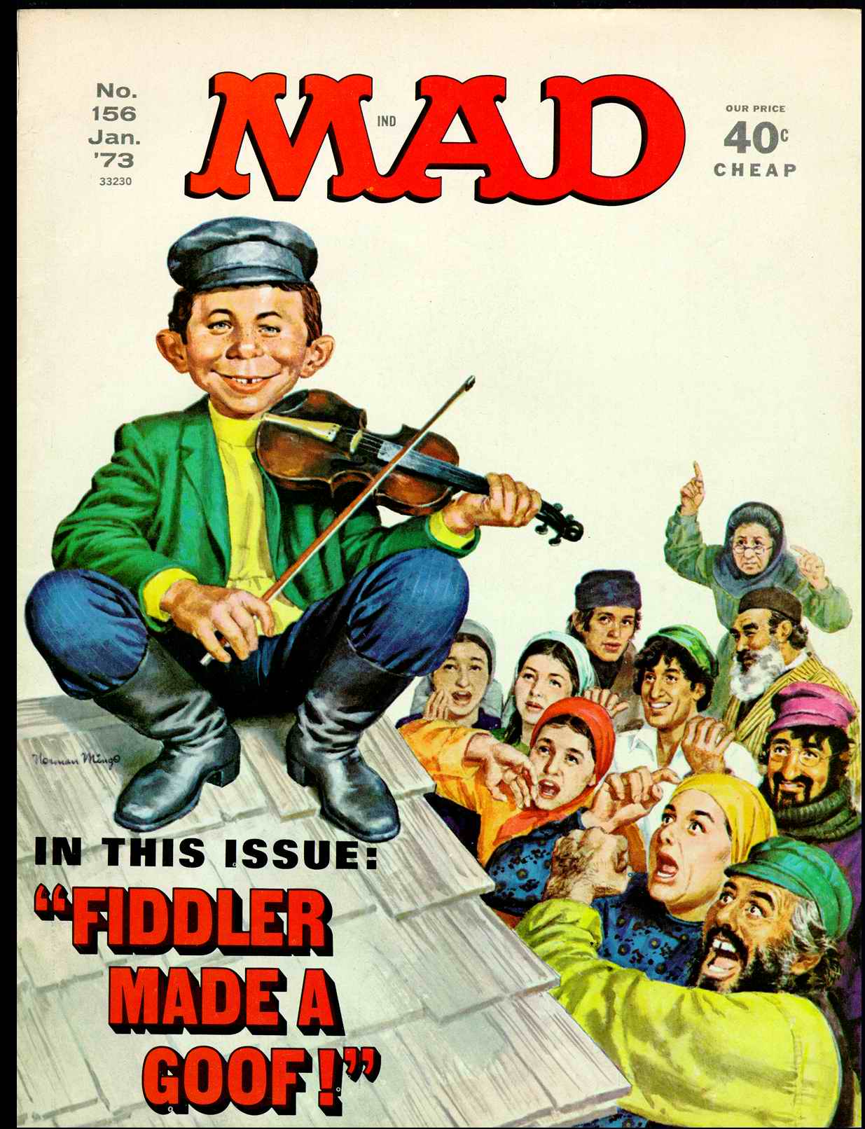 Read online MAD comic -  Issue #156 - 1