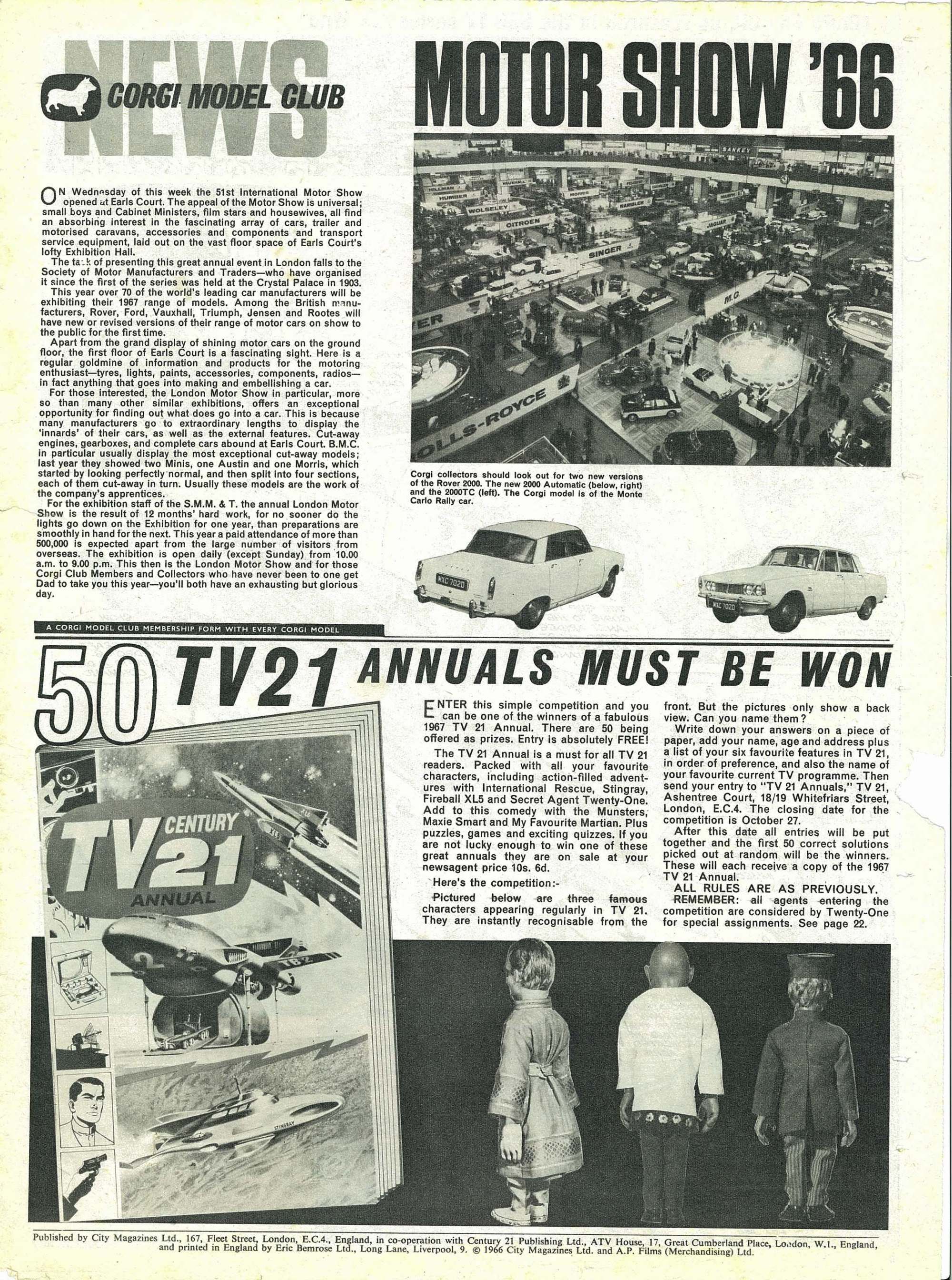 Read online TV Century 21 (TV 21) comic -  Issue #92 - 26