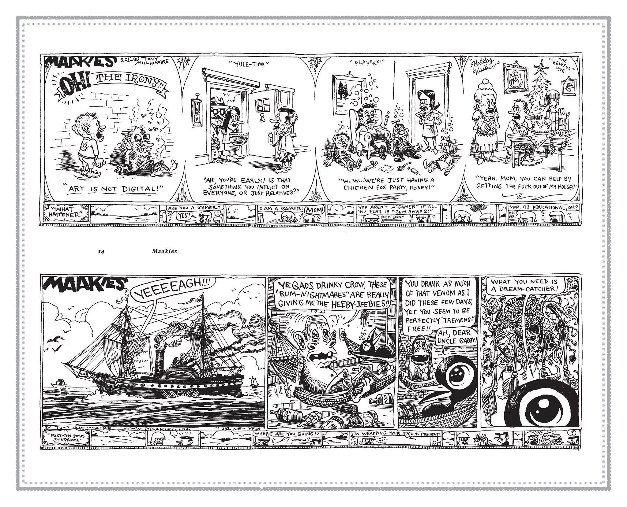 Read online Drinky Crow Drinks Again comic -  Issue # TPB - 14
