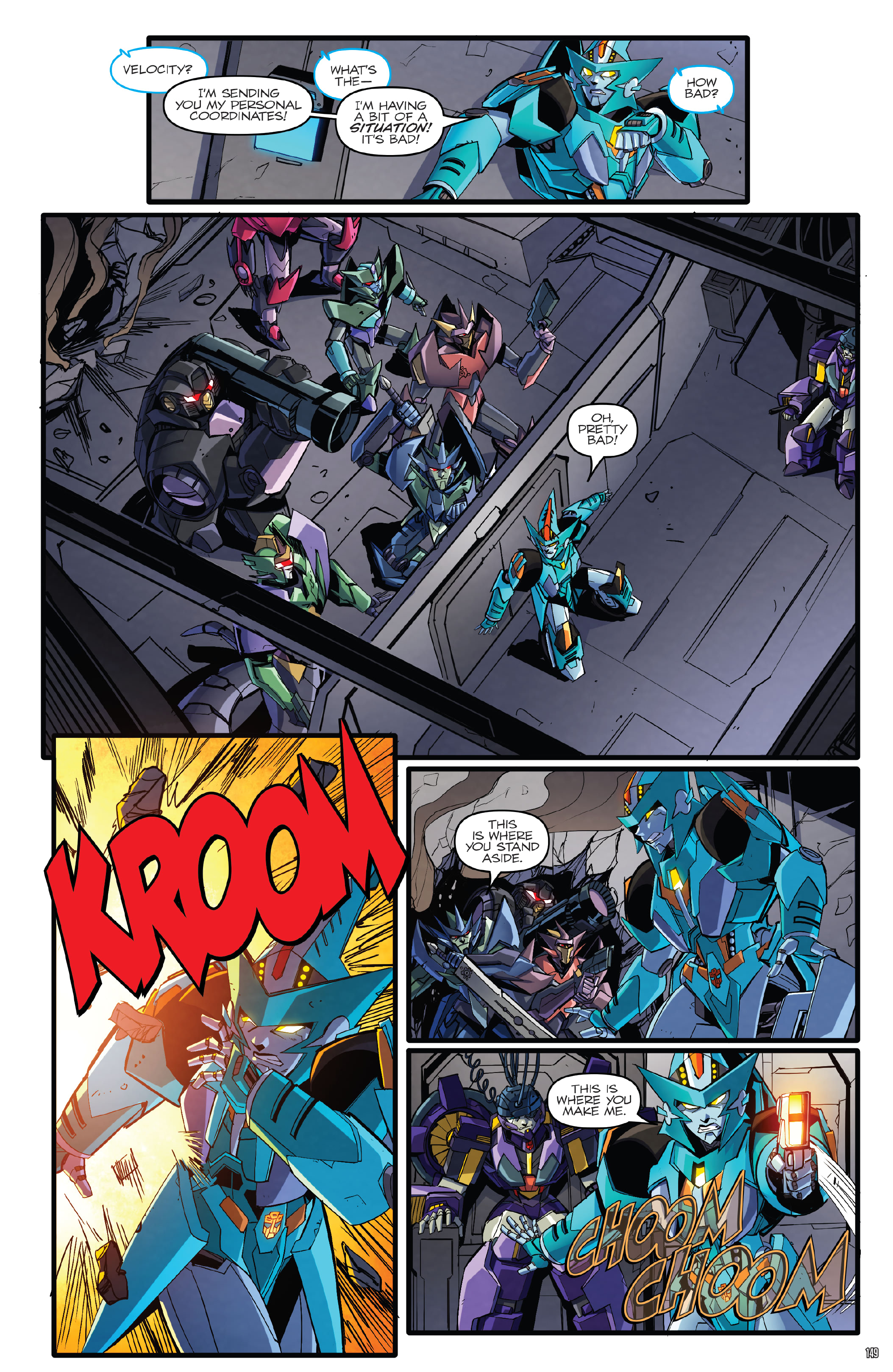 Read online Transformers: The IDW Collection Phase Three comic -  Issue # TPB 3 (Part 2) - 44