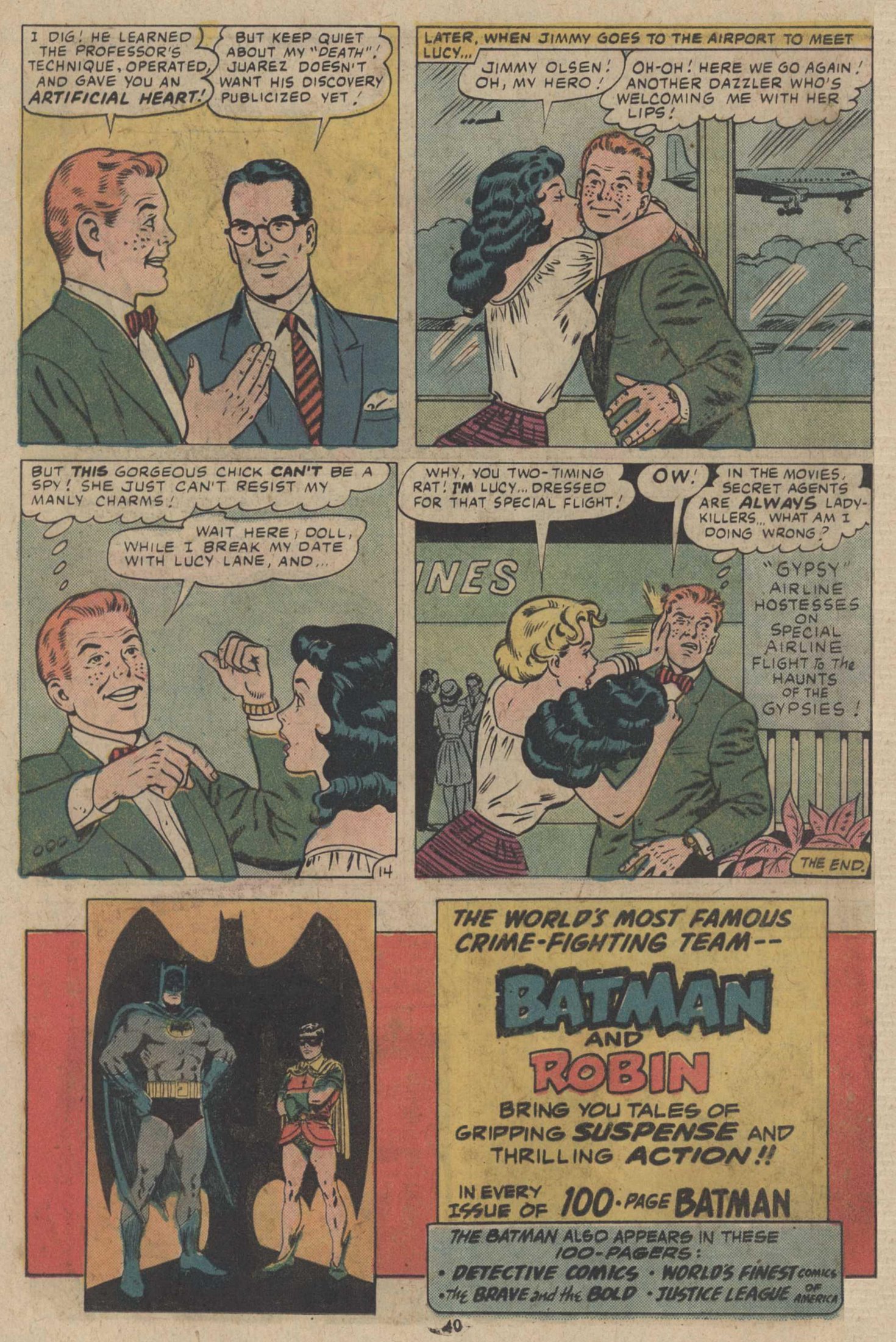 Read online The Superman Family comic -  Issue #166 - 40