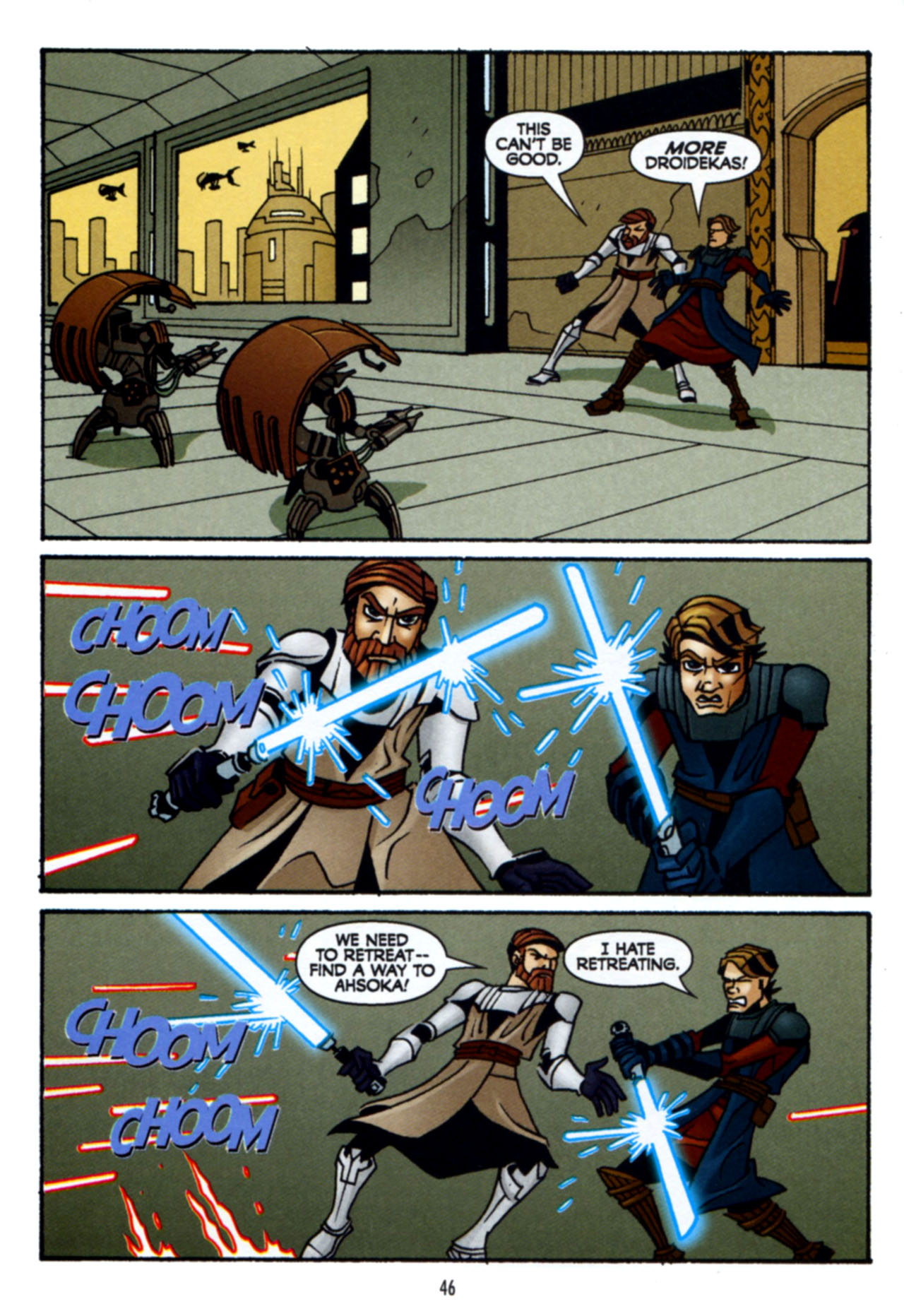 Read online Star Wars: The Clone Wars - The Wind Raiders of Taloraan comic -  Issue # Full - 45