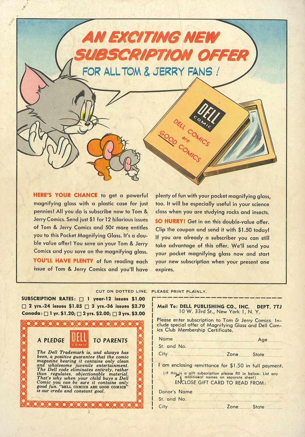 Read online Tom & Jerry Comics comic -  Issue #132 - 36