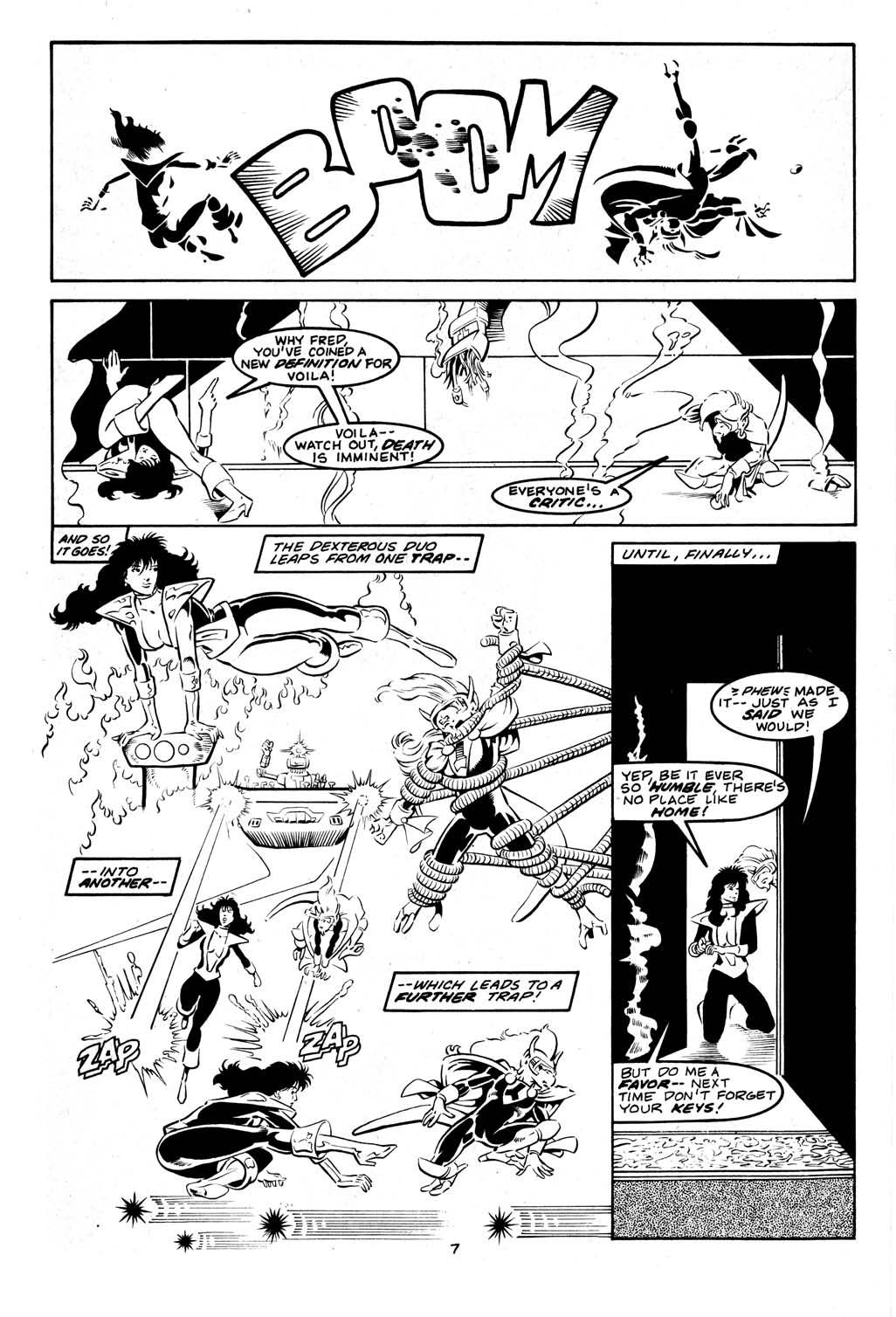 Read online Aristocratic Xtraterrestrial Time-Traveling Thieves comic -  Issue #10 - 9