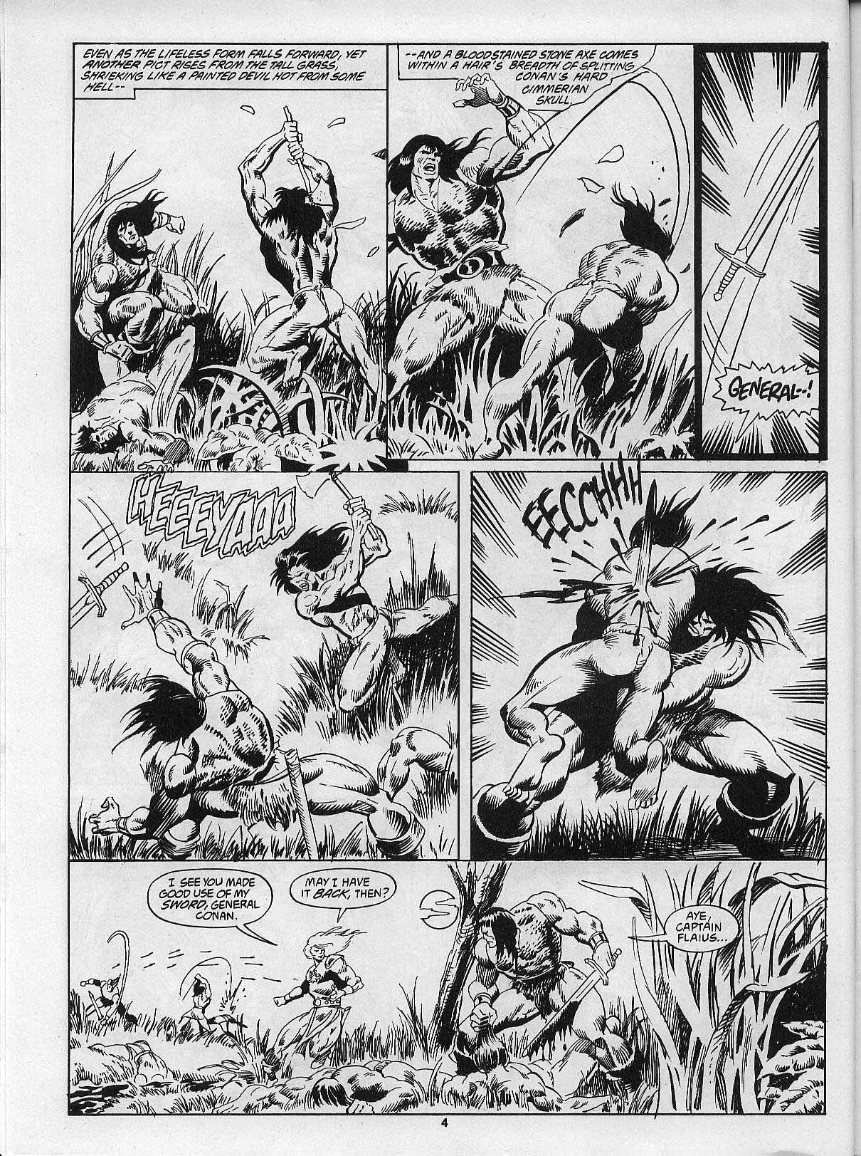 Read online The Savage Sword Of Conan comic -  Issue #201 - 6