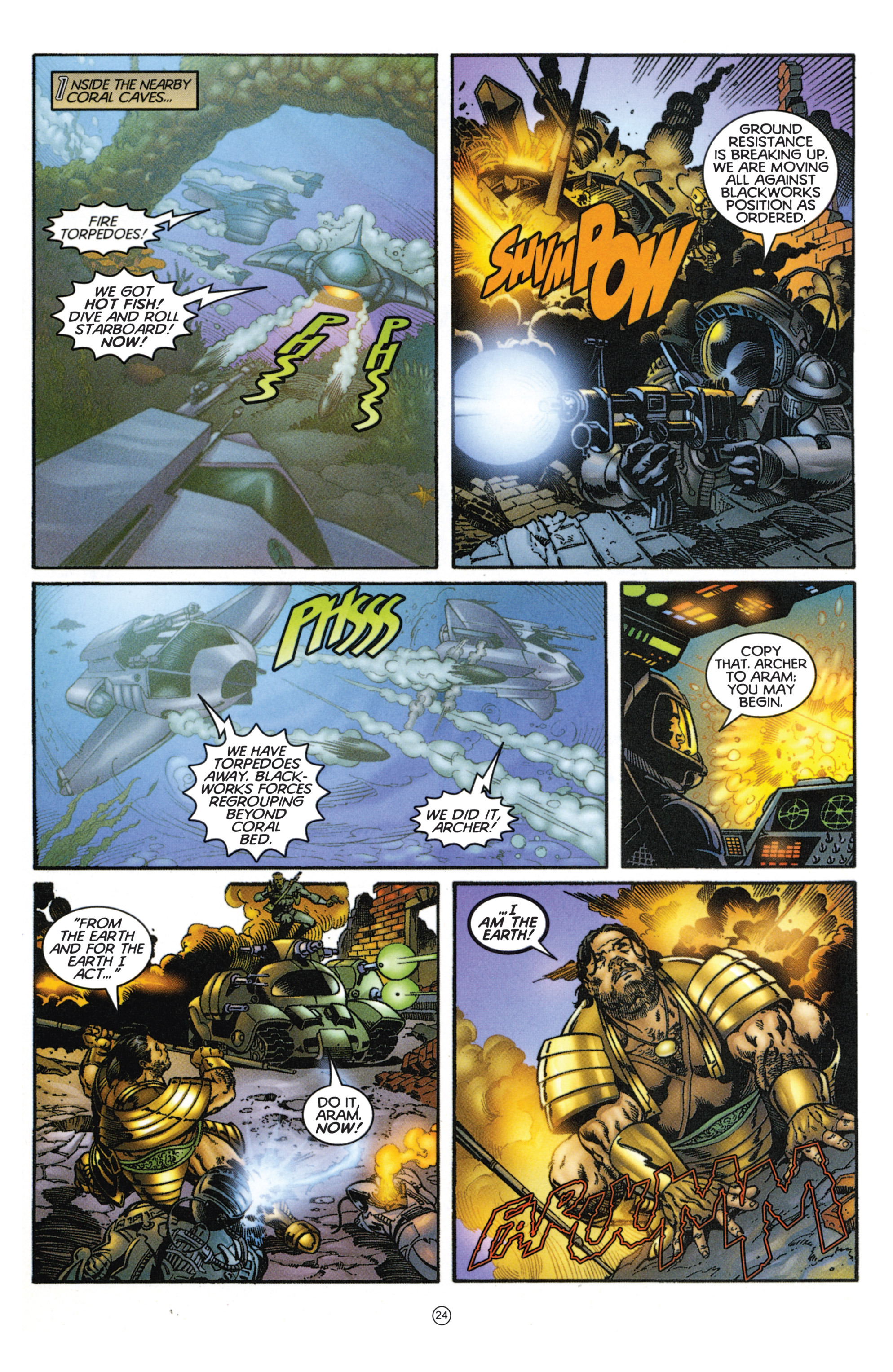 Read online Eternal Warriors comic -  Issue # Issue Mog - 21