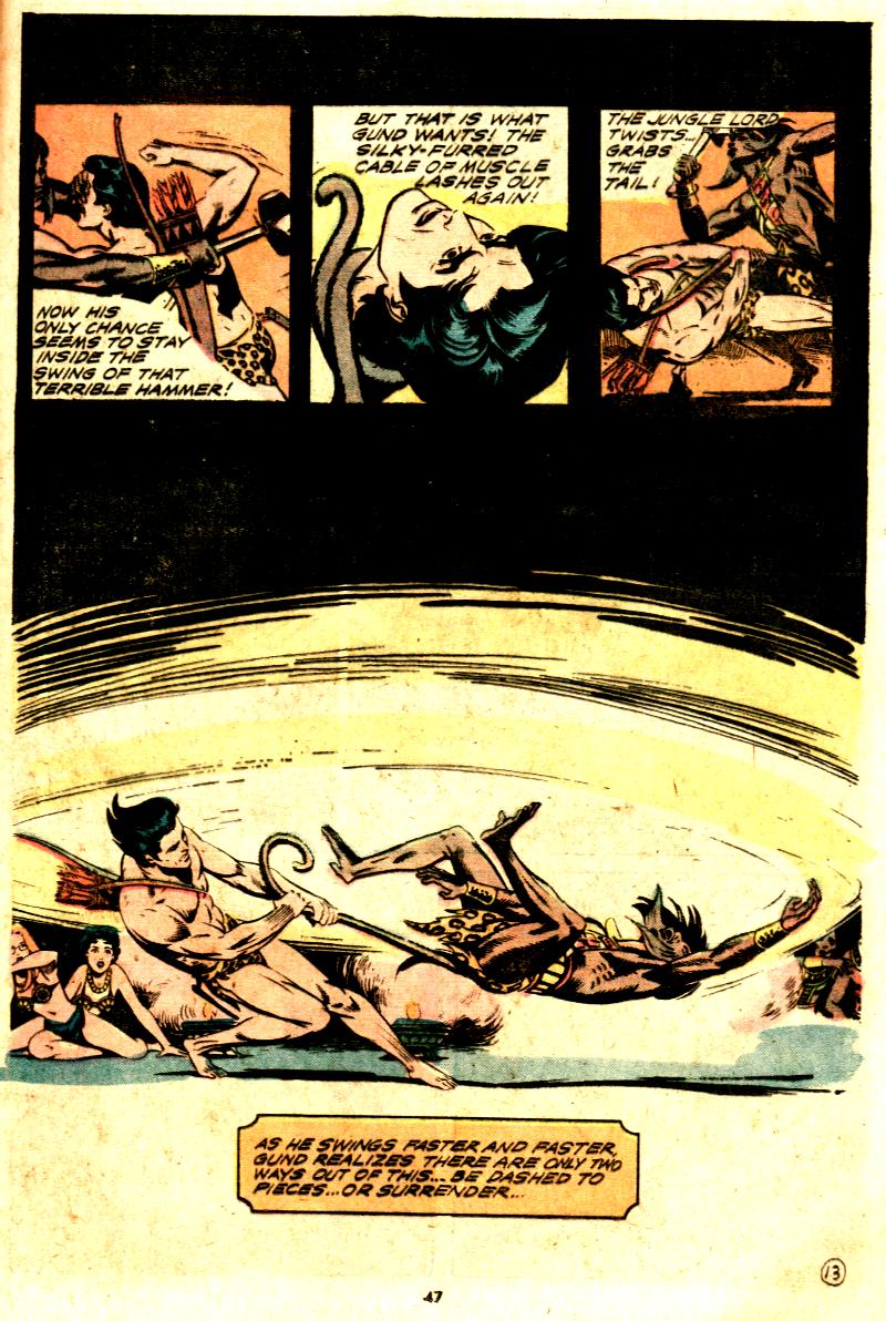 Read online Tarzan (1972) comic -  Issue #232 - 42