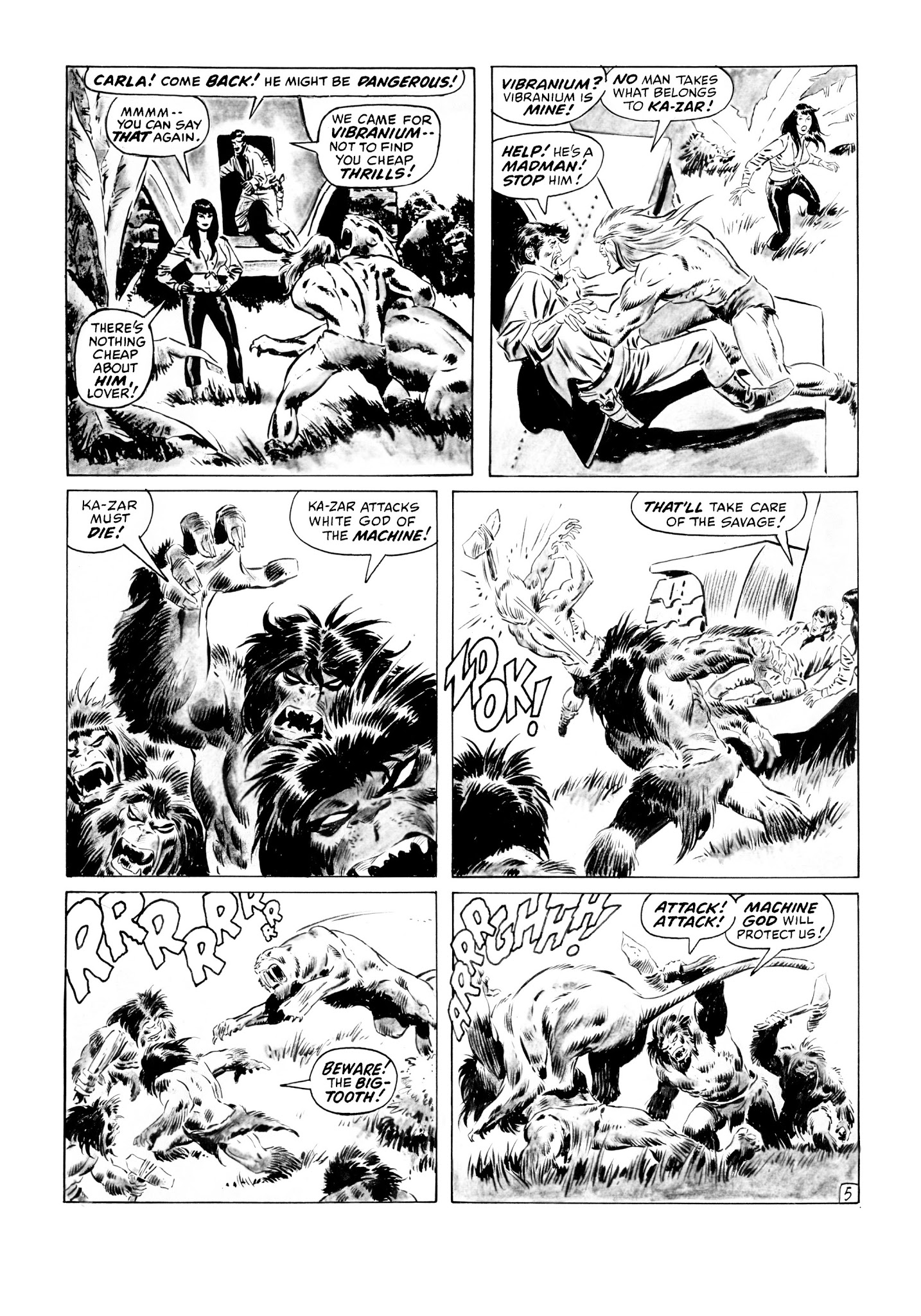 Read online Marvel Masterworks: Ka-Zar comic -  Issue # TPB 1 - 95