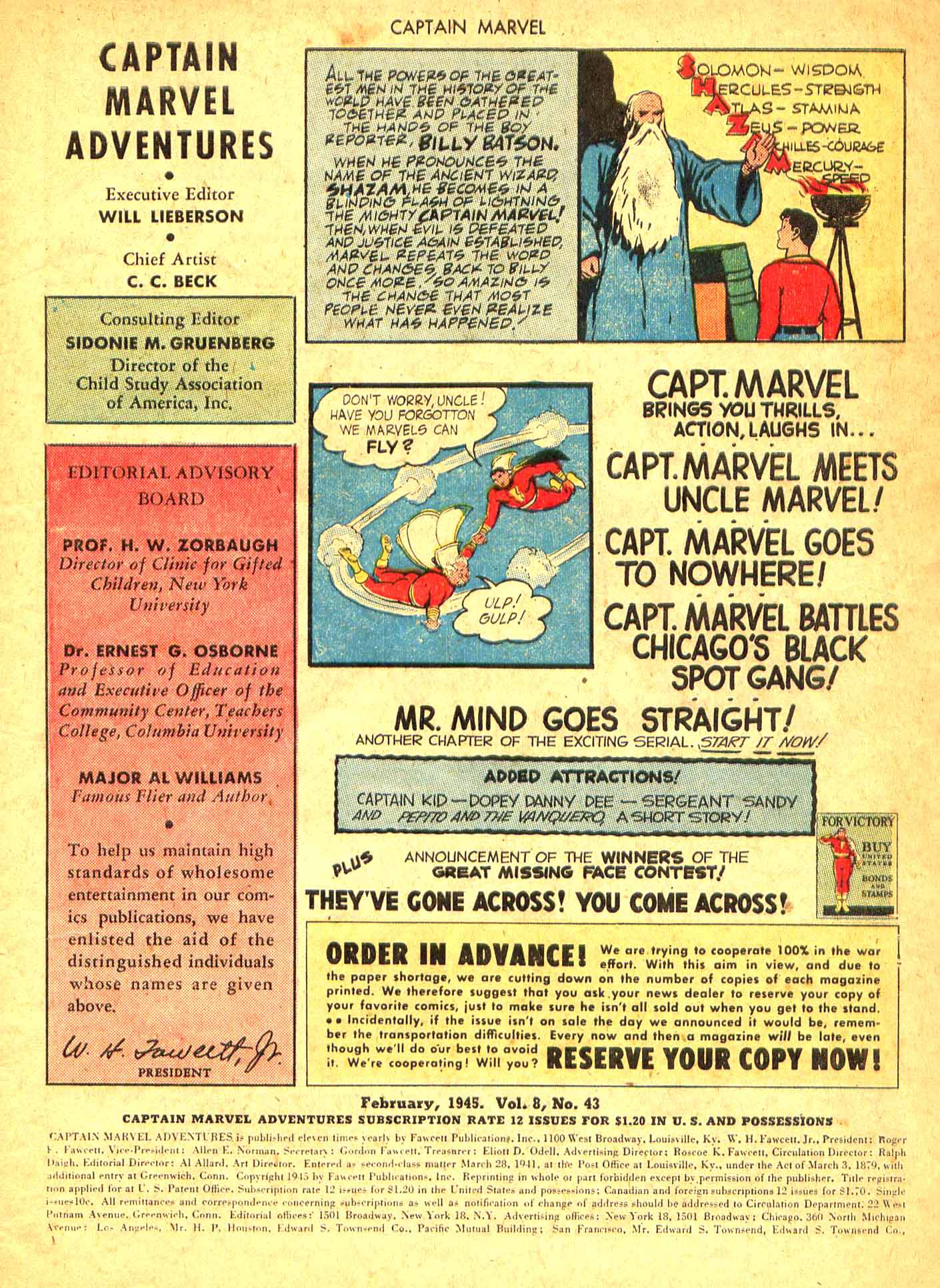 Read online Captain Marvel Adventures comic -  Issue #43 - 3