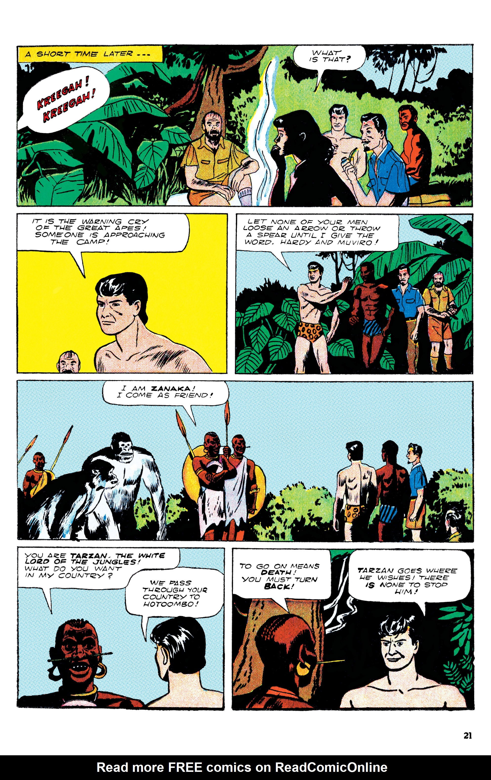 Read online Edgar Rice Burroughs Tarzan: The Jesse Marsh Years Omnibus comic -  Issue # TPB (Part 1) - 22