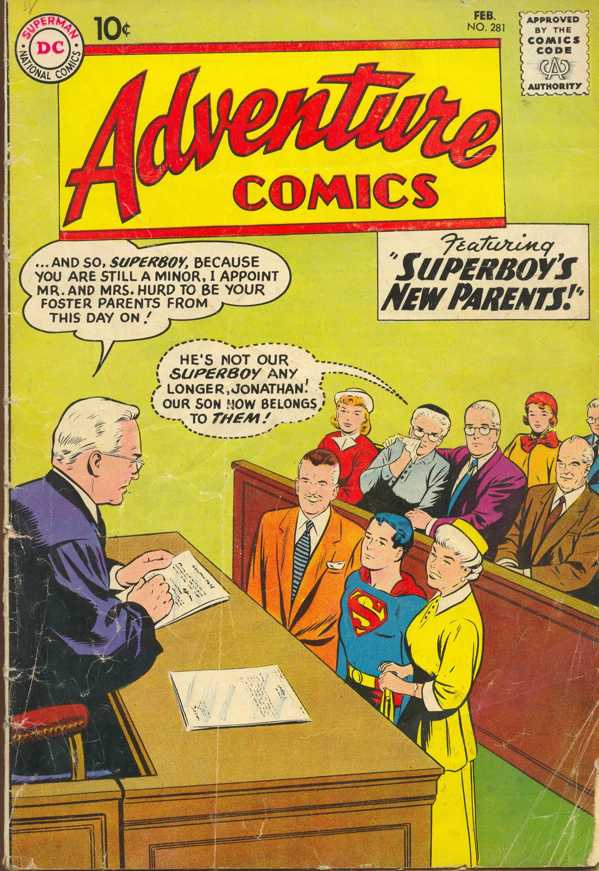Read online Adventure Comics (1938) comic -  Issue #281 - 1