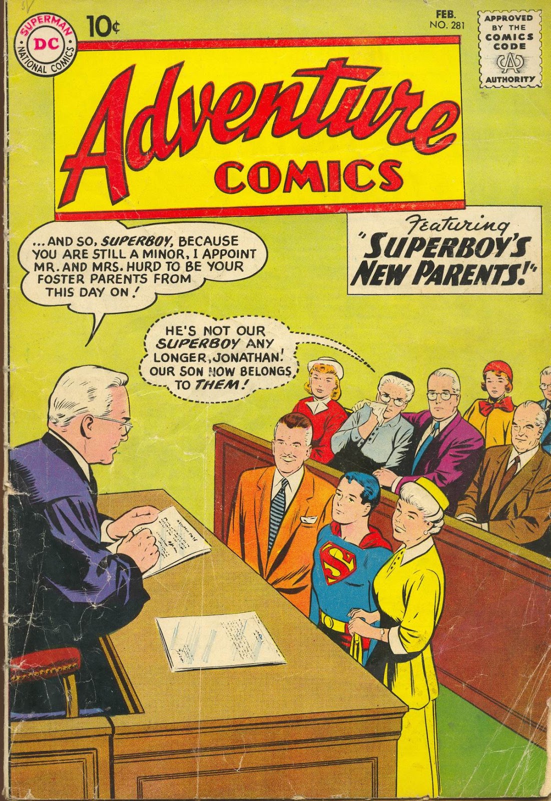 Adventure Comics (1938) issue 281 - Page 1