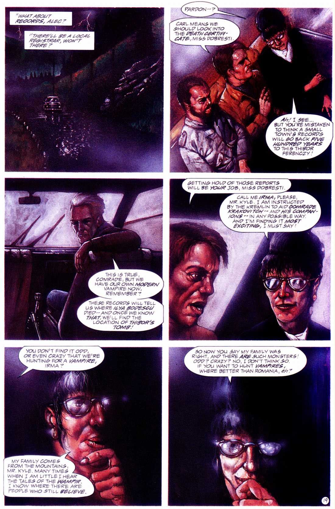 Read online Necroscope Book II: Wamphyri comic -  Issue #3 - 21