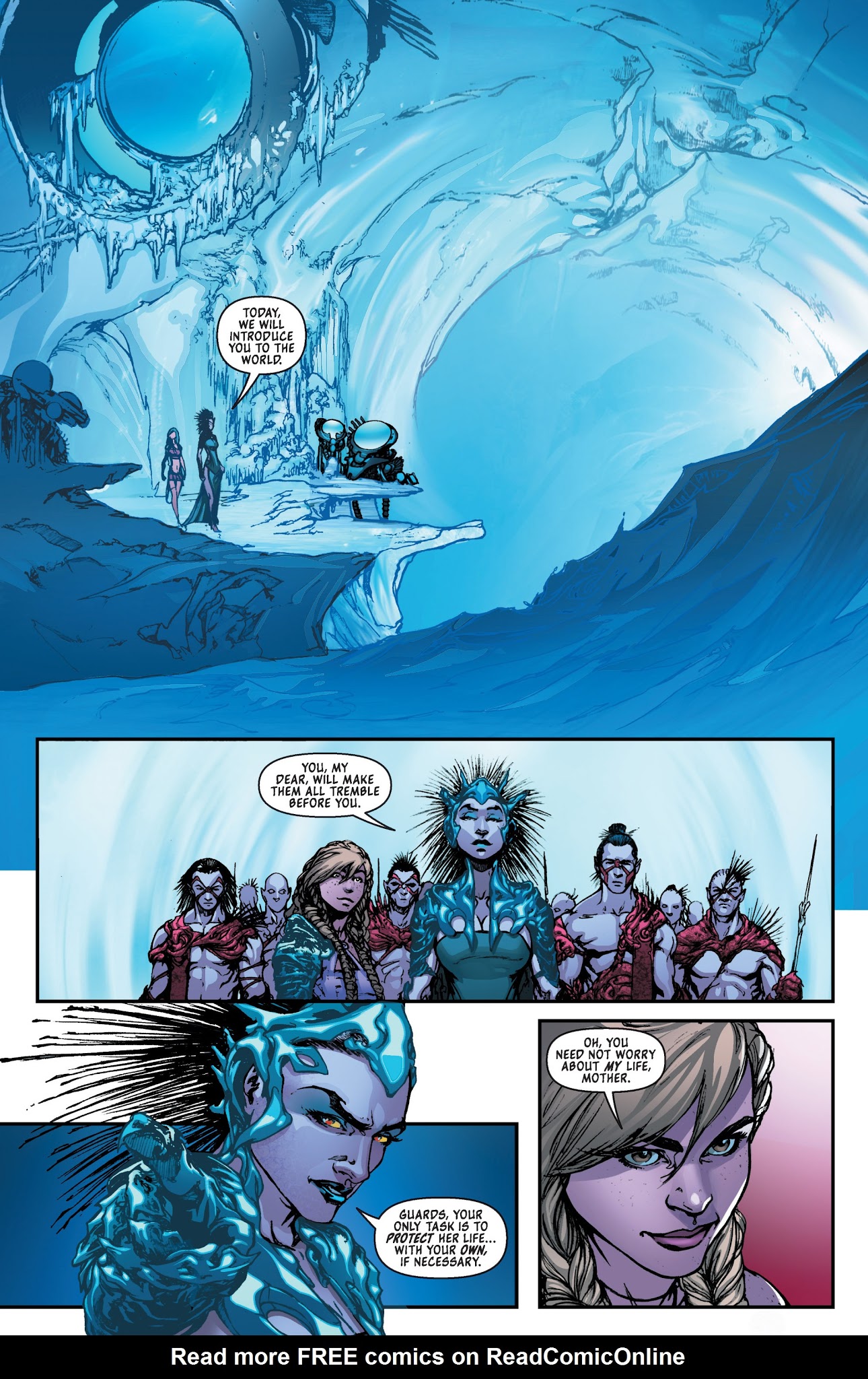 Read online Michael Turner's Fathom (2013) comic -  Issue #6 - 19