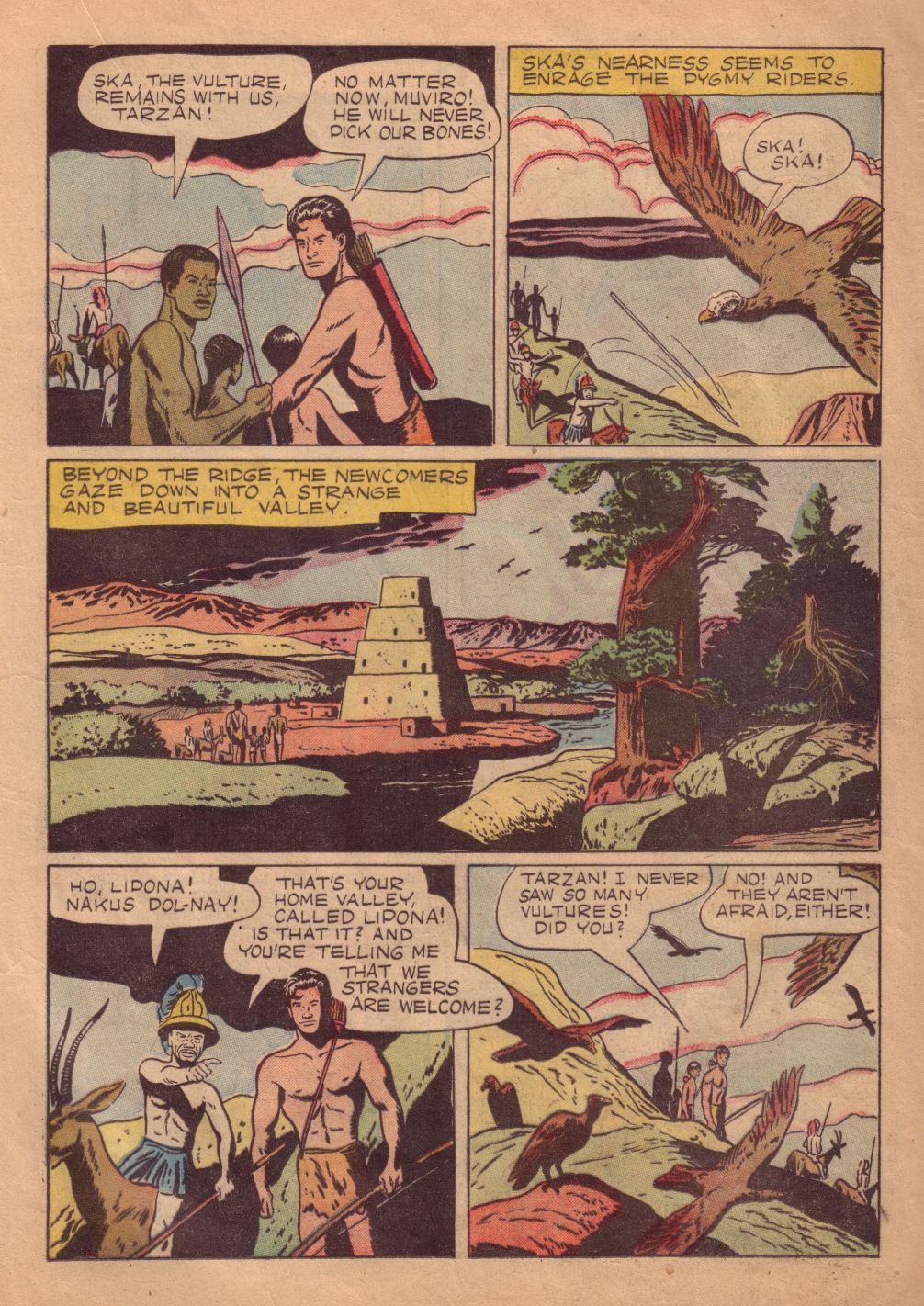 Read online Tarzan (1948) comic -  Issue #8 - 15