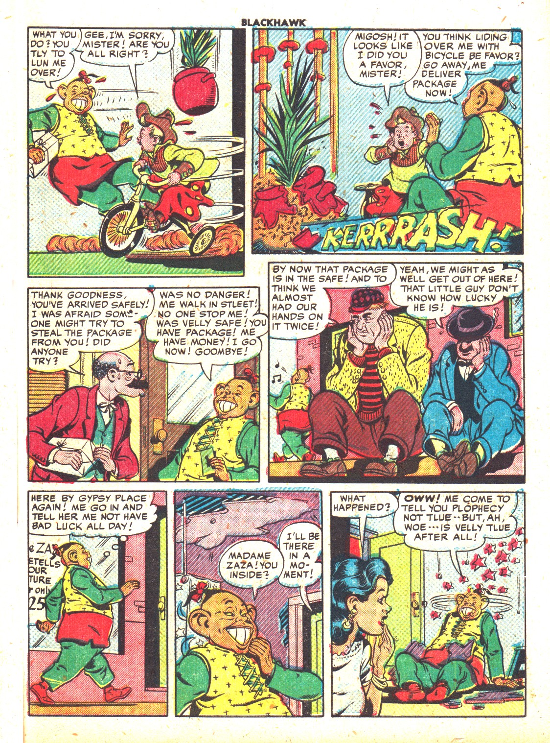 Read online Blackhawk (1957) comic -  Issue #37 - 39