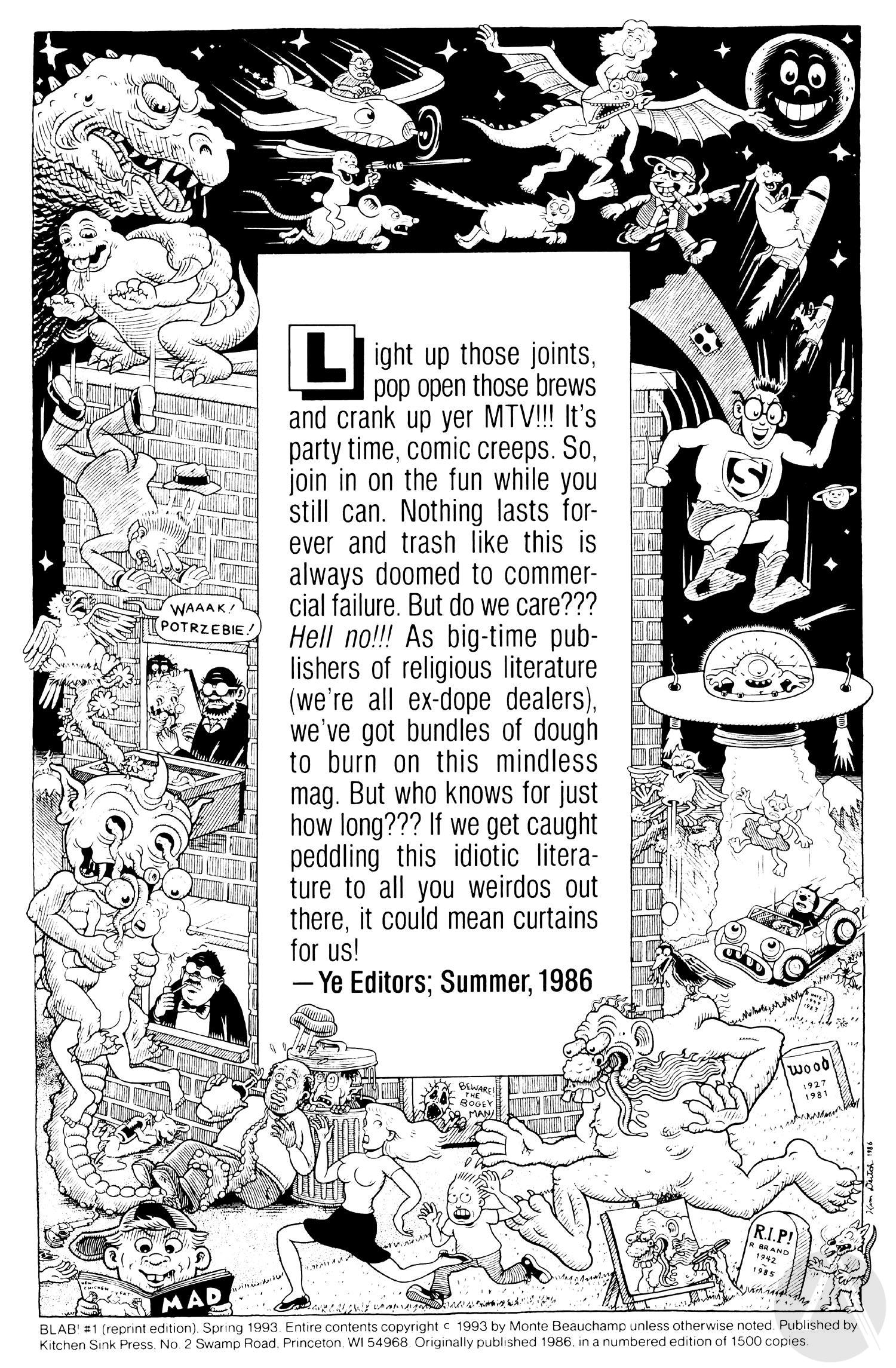 Read online Blab! comic -  Issue #1 - 3