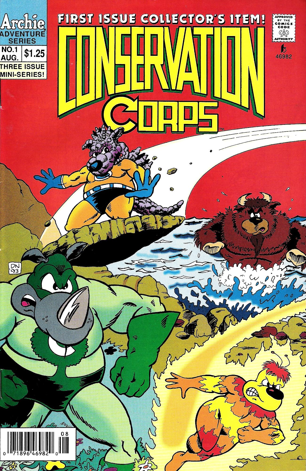 Read online Conservation Corps comic -  Issue #1 - 1