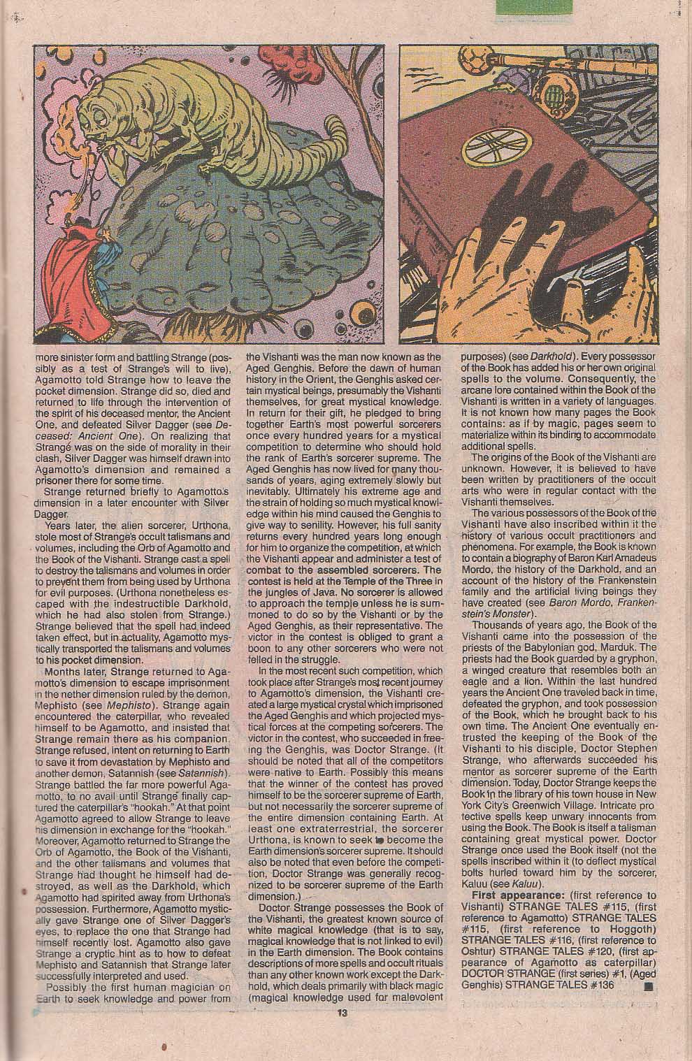 Read online The Official Handbook of the Marvel Universe: Update '89 comic -  Issue #8 - 42