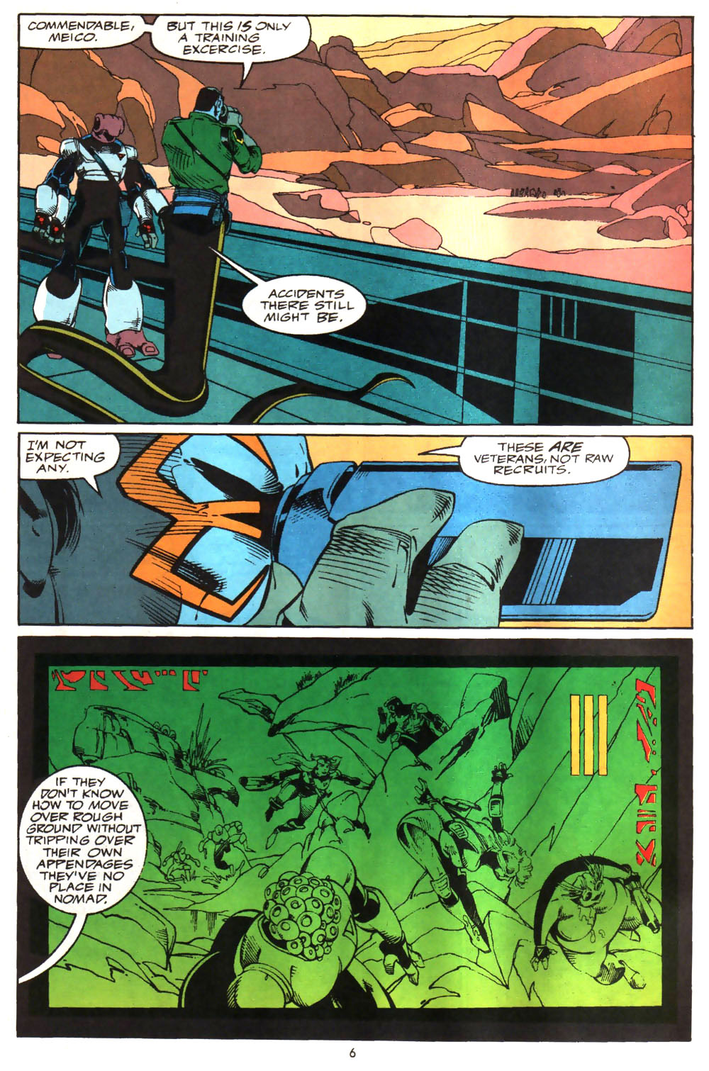 Read online Alien Legion (1987) comic -  Issue #7 - 8