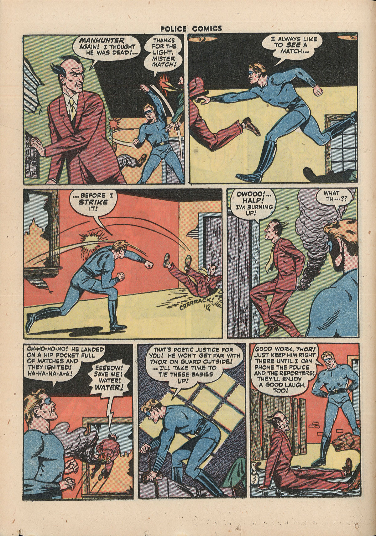 Read online Police Comics comic -  Issue #37 - 28