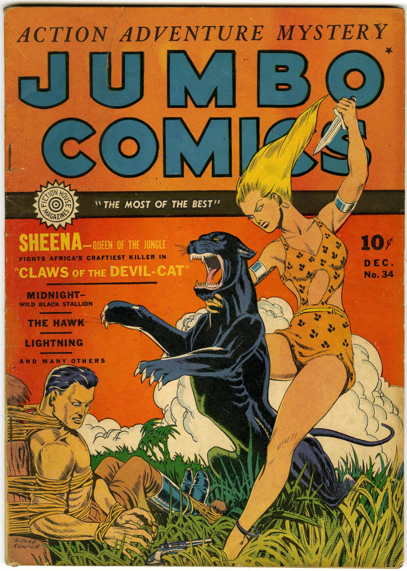 Read online Jumbo Comics comic -  Issue #34 - 2