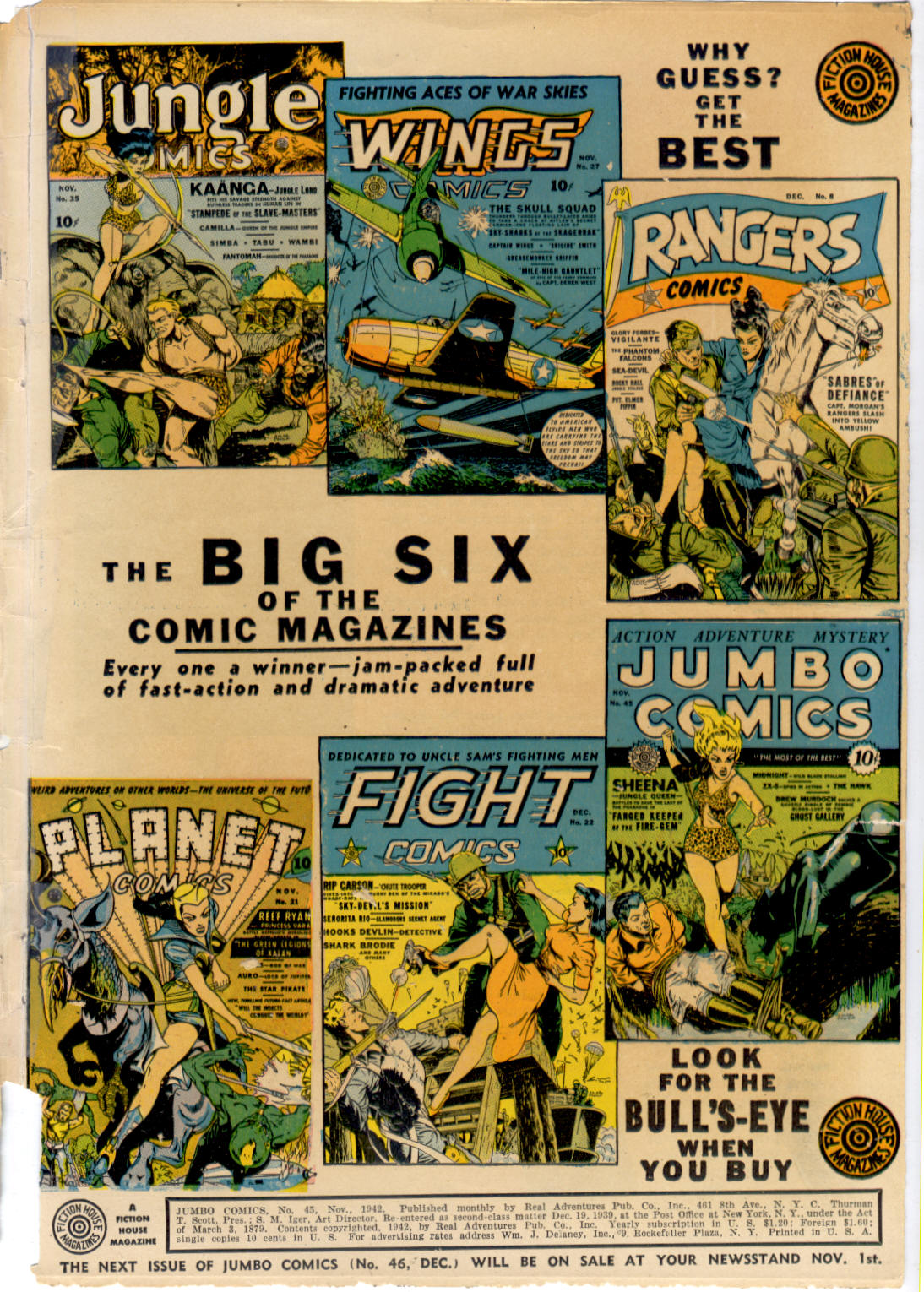 Read online Jumbo Comics comic -  Issue #45 - 67