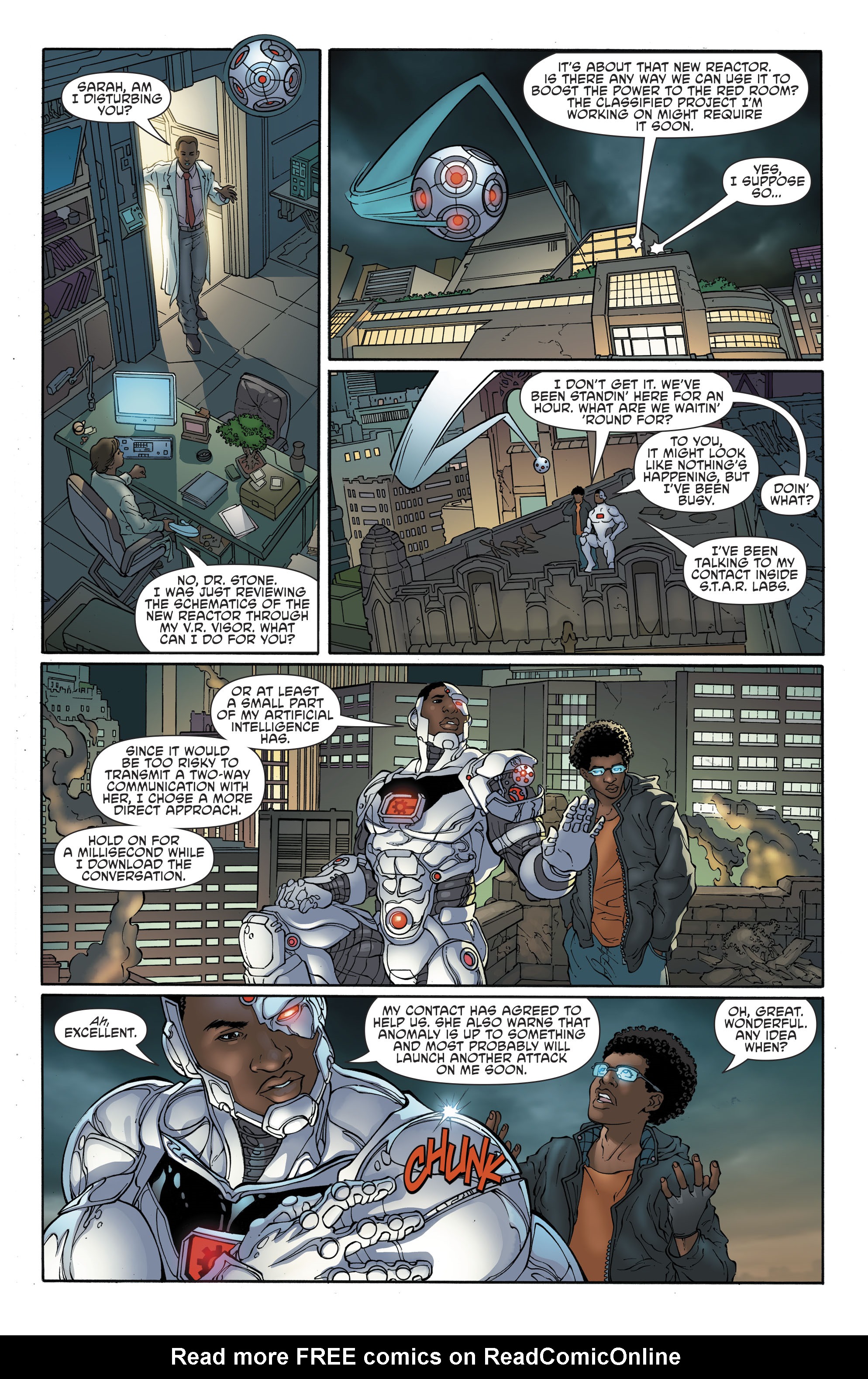 Read online Cyborg (2016) comic -  Issue #13 - 7