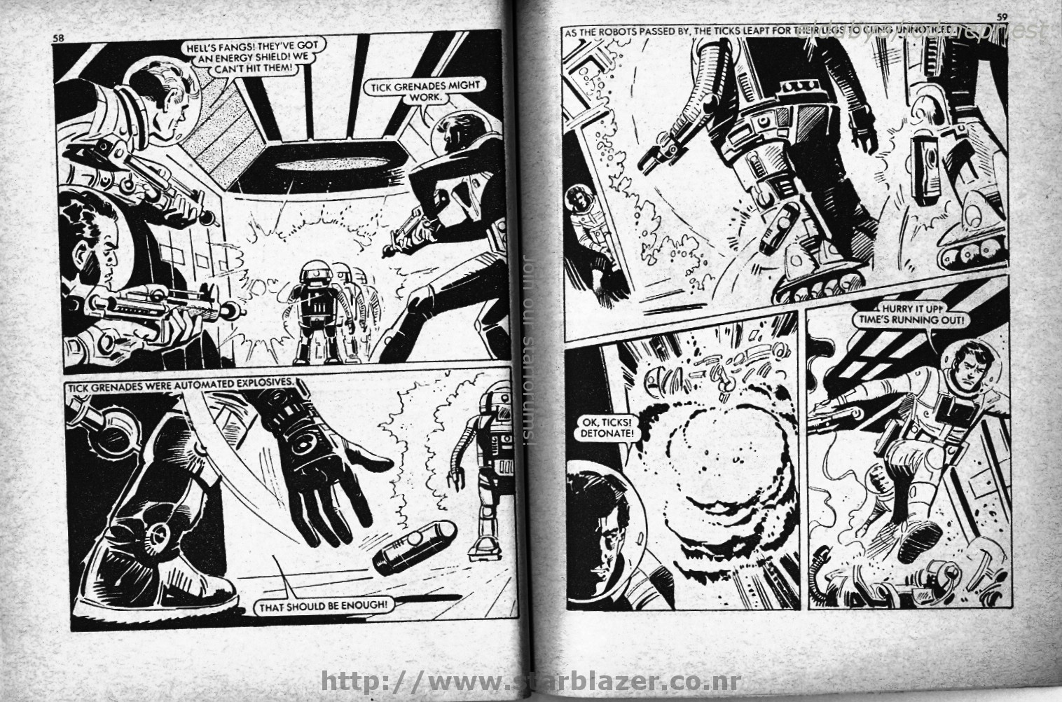 Read online Starblazer comic -  Issue #60 - 31