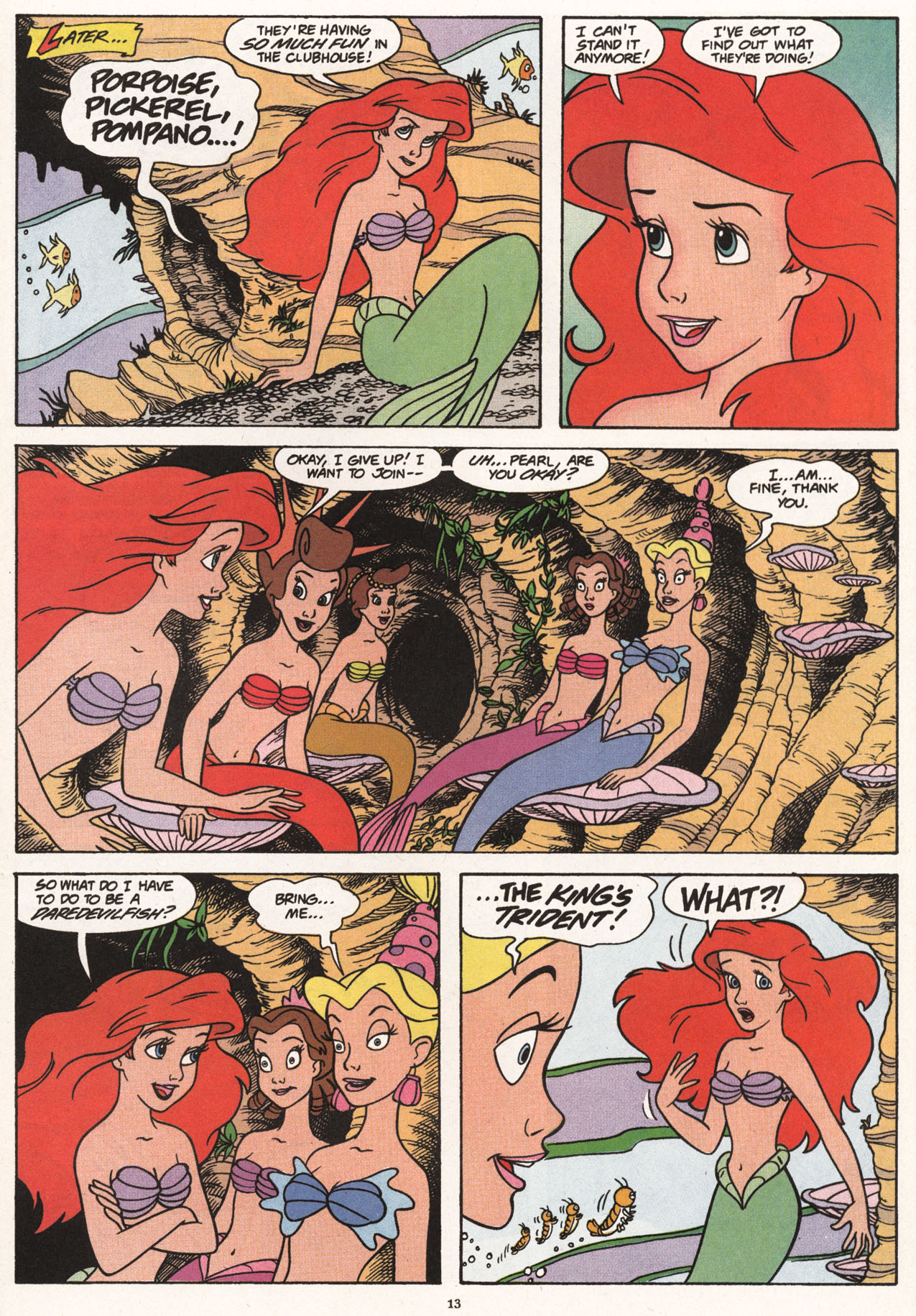 Read online Disney's The Little Mermaid comic -  Issue #3 - 15