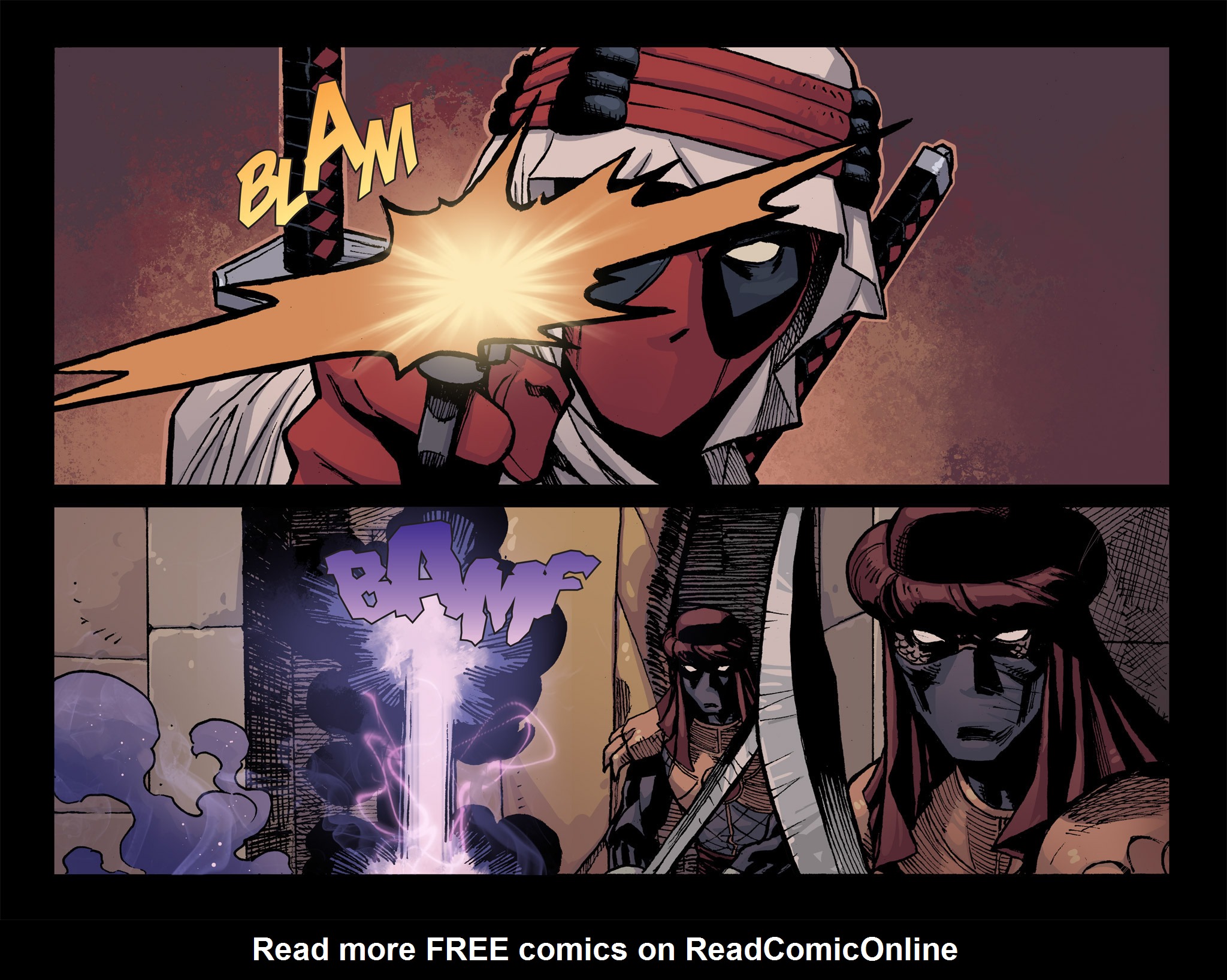 Read online Deadpool: Dracula's Gauntlet comic -  Issue # Part 2 - 35