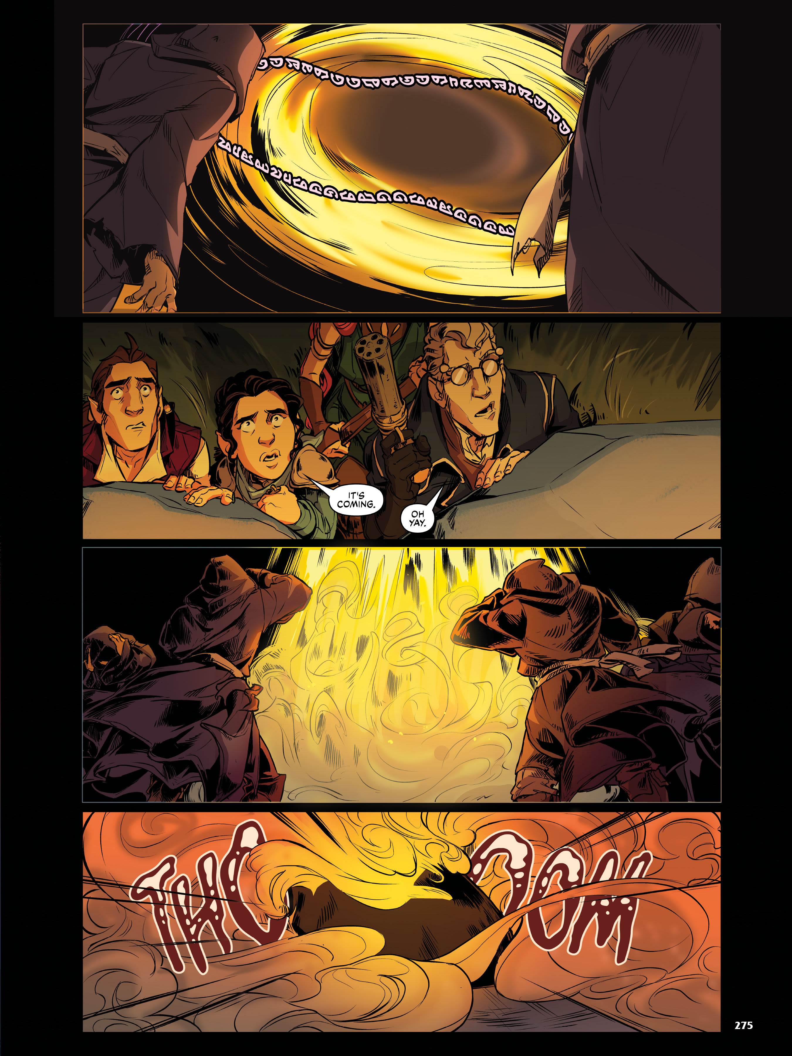 Read online Critical Role Vox Machina Origins comic -  Issue # (2019) _TPB Library Edition (Part 3) - 76