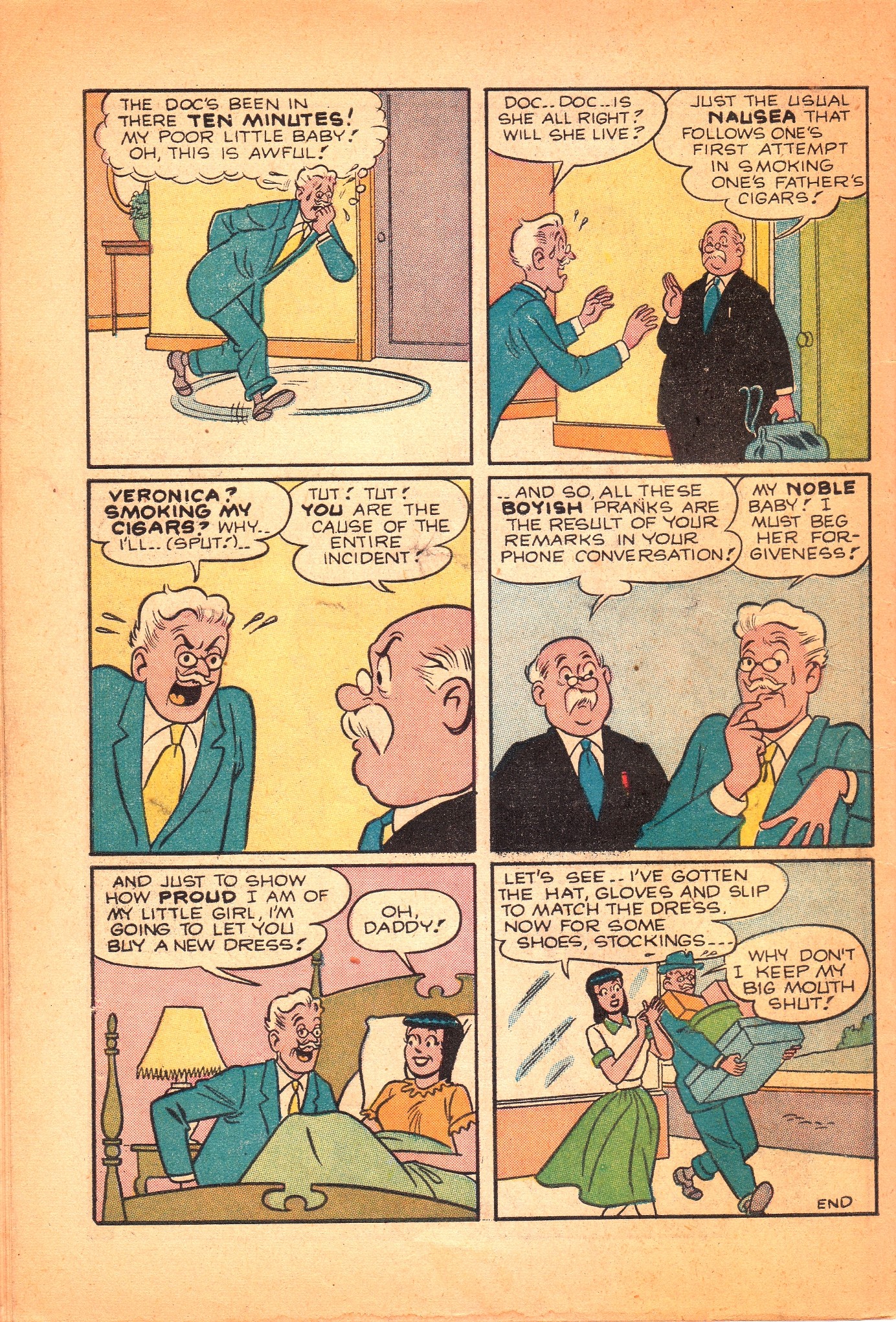 Read online Pep Comics comic -  Issue #145 - 34