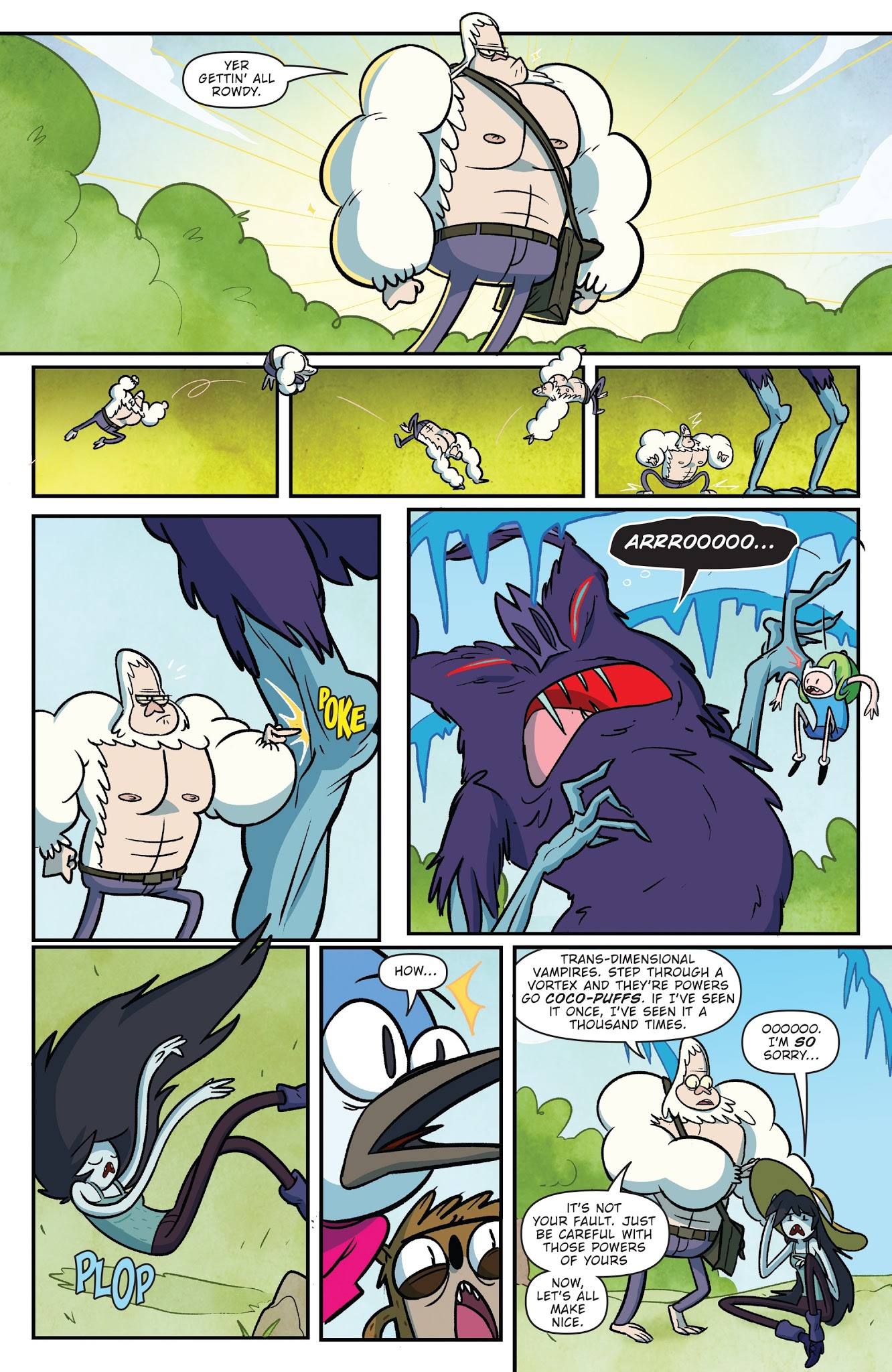 Read online Adventure Time/Regular Show comic -  Issue #2 - 5