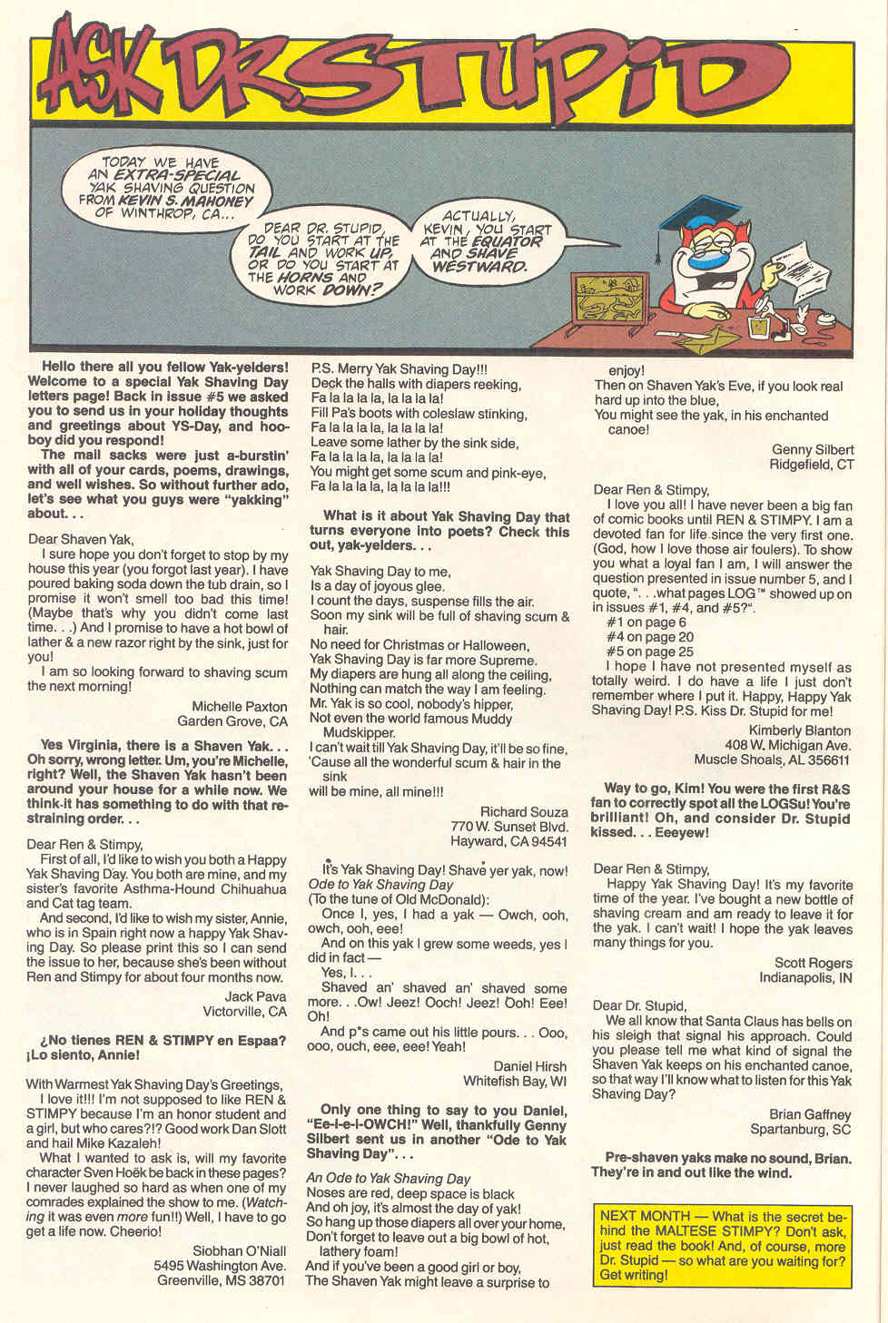 Read online The Ren & Stimpy Show comic -  Issue #7 - 23