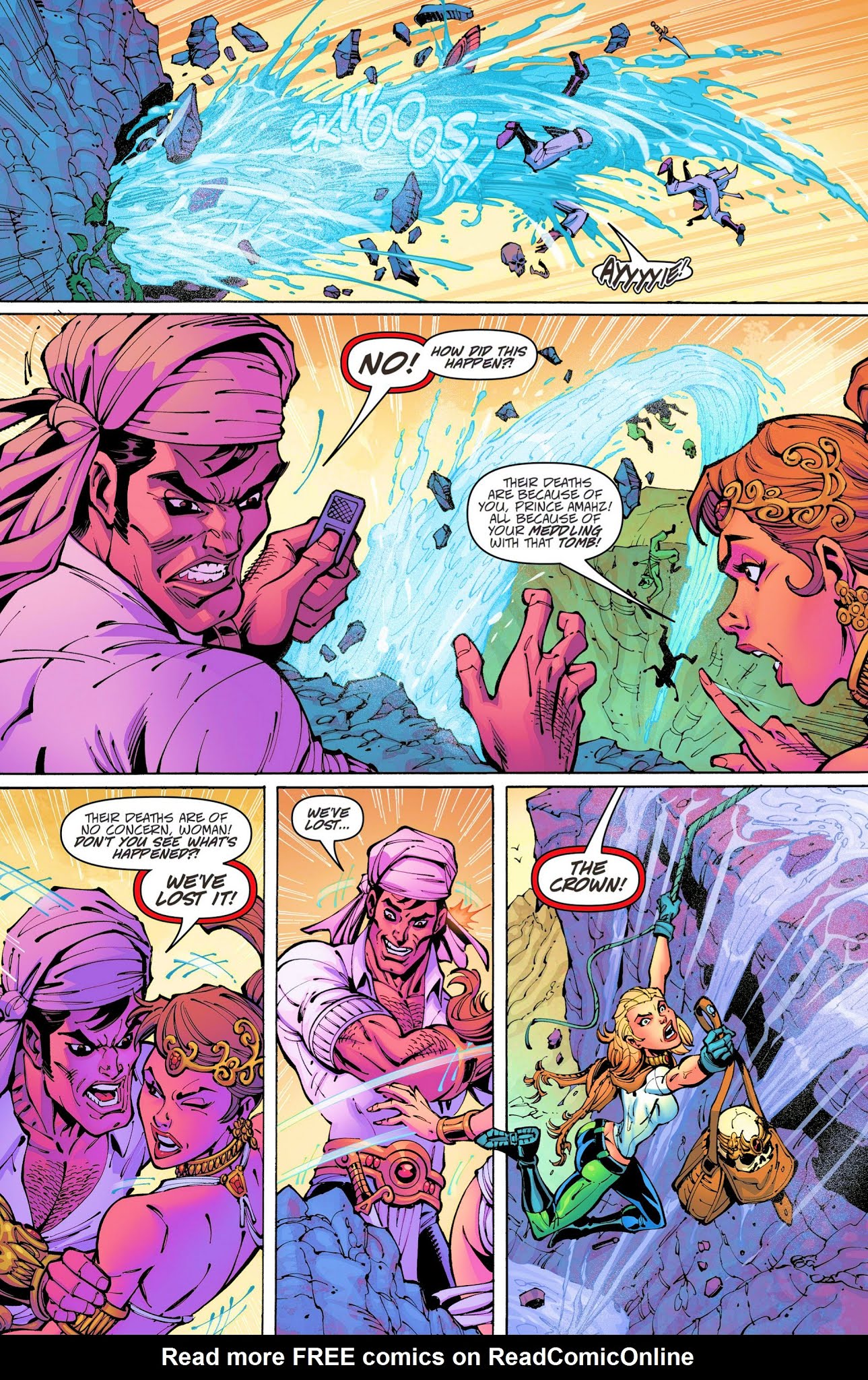 Read online Danger Girl: Trinity comic -  Issue #4 - 5